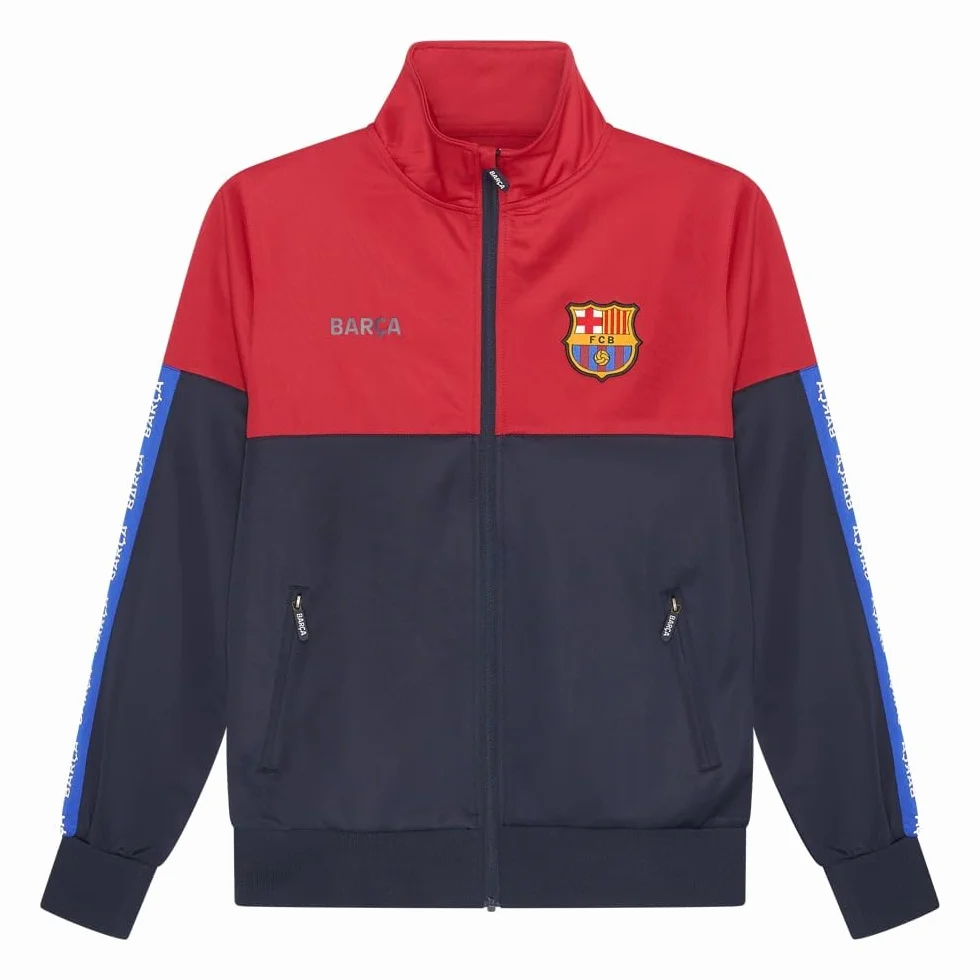 Dres FC Barcelona Dla Dzieci - Rozmiar 116 do 164 - Sezon 2024/2025 - Barça - Chłopcy i Dziewczęta - Dres Piłkarski