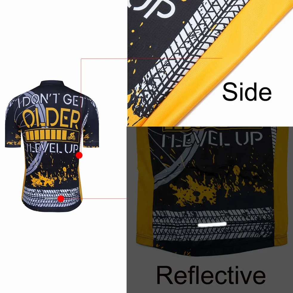 Koszulka kolarska męska, rower górski koszulka rowerowa topy odzież szosowa odzież rowerowa strój Ciclismo XXS-6XL