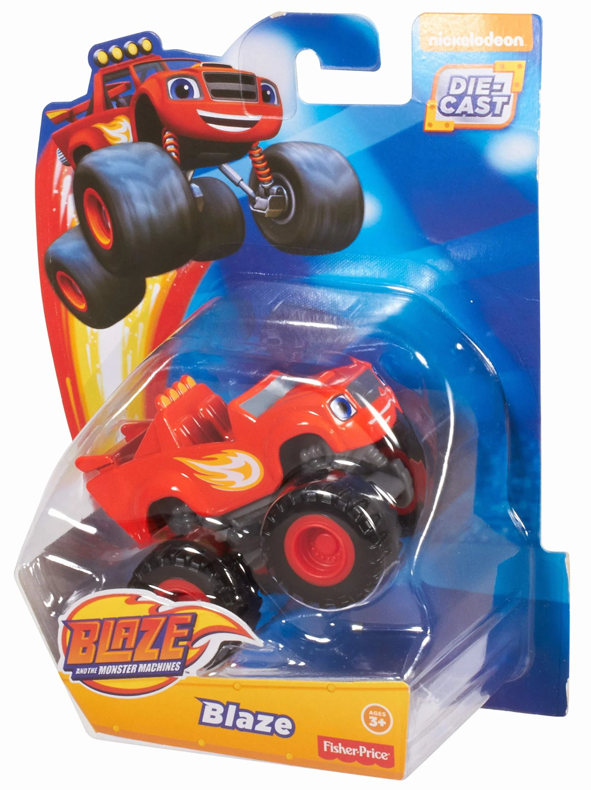 Blaze and the Monster Machines CGF21 900 CGF20 und die Monstermaschinen Fisher Price Nickelodeon Blaze, Multi-Colour, Miscelanea