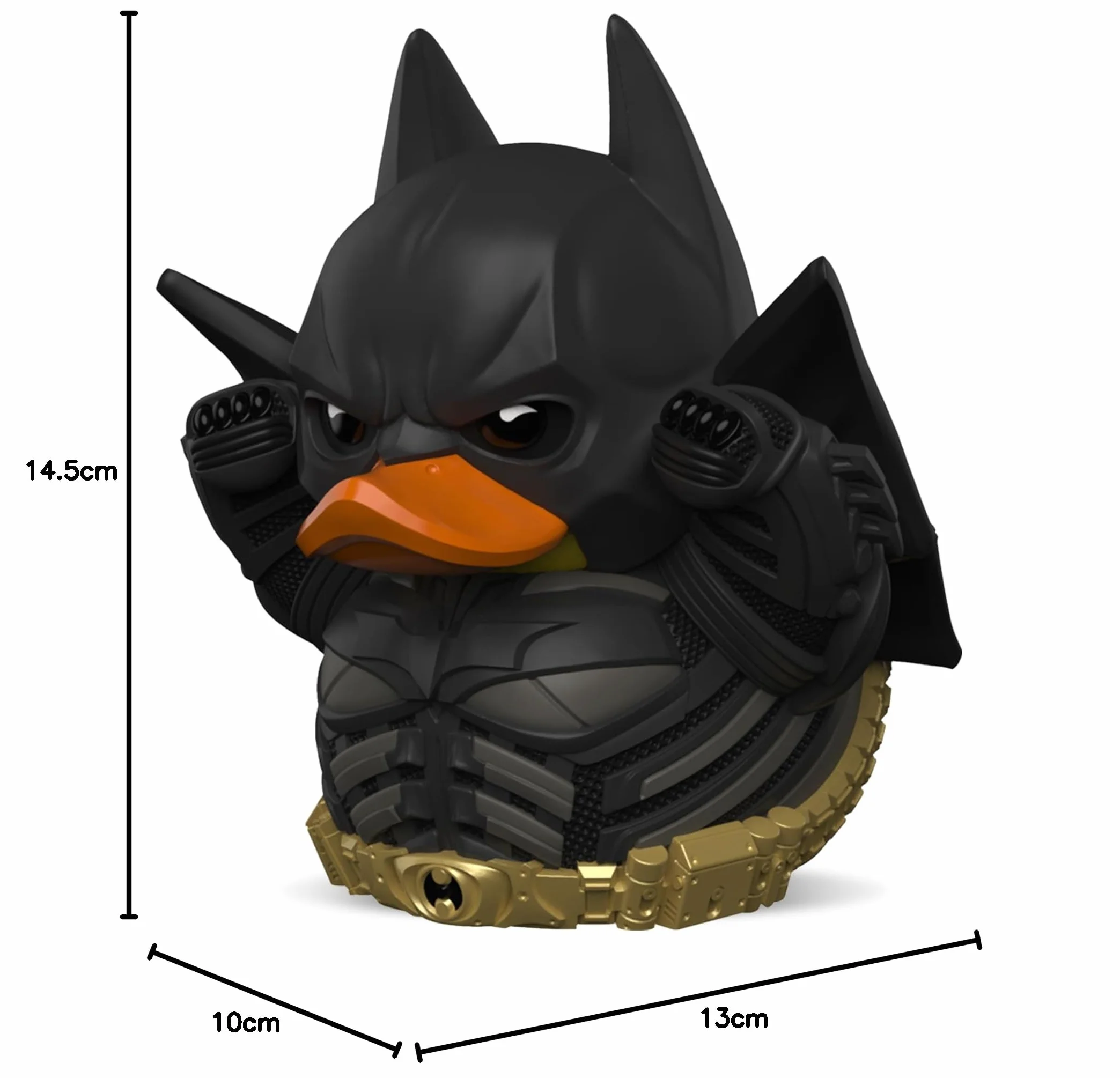 TUBBZ Edycja pudełkowa: Batman Mroczny rycerz - Batman cosplay gumowa kaczka winylowa figurka