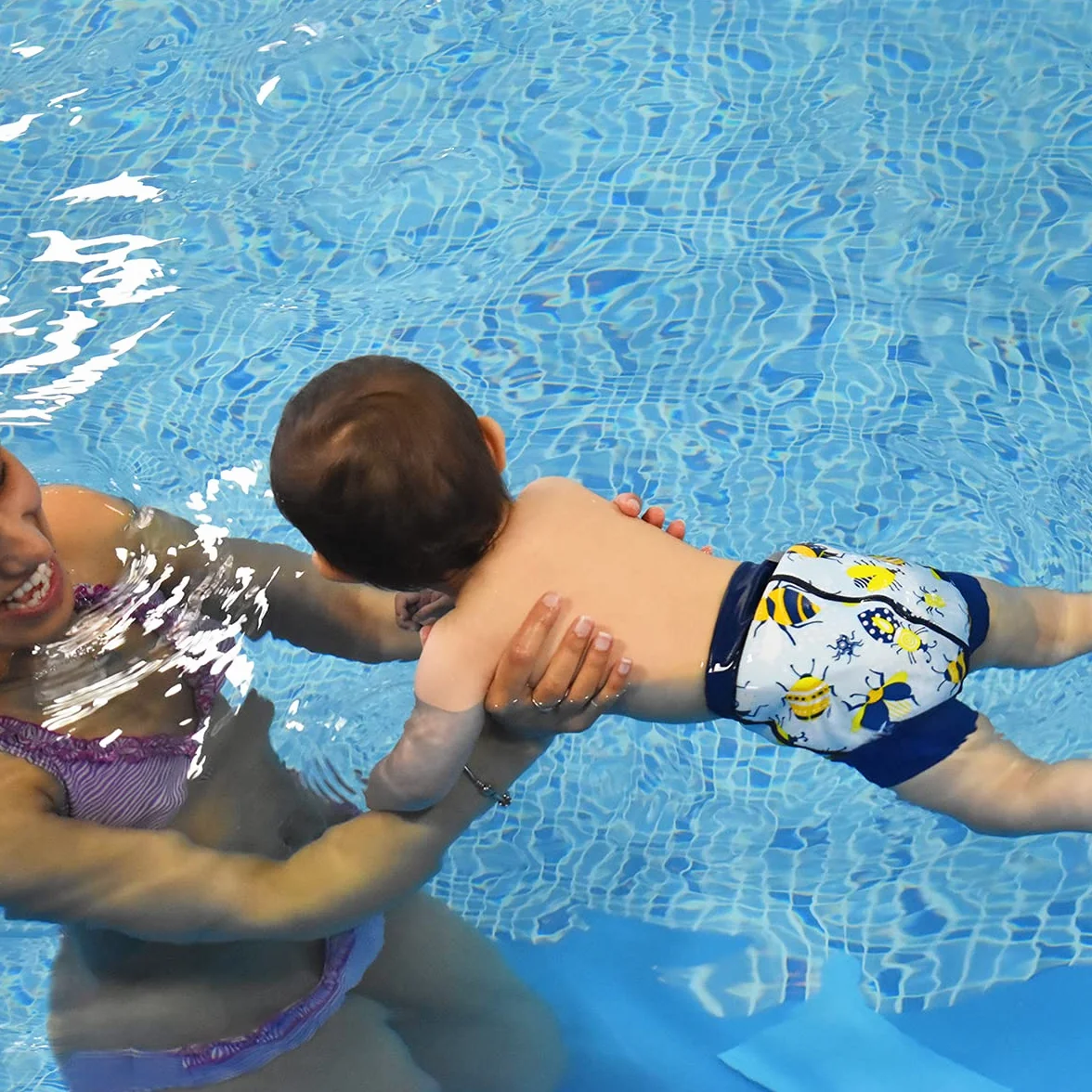 Splash About Happy Nappy Duo Wiederverwendbare Schwimmwindel, Bugs Life, 3-6 miesięcy