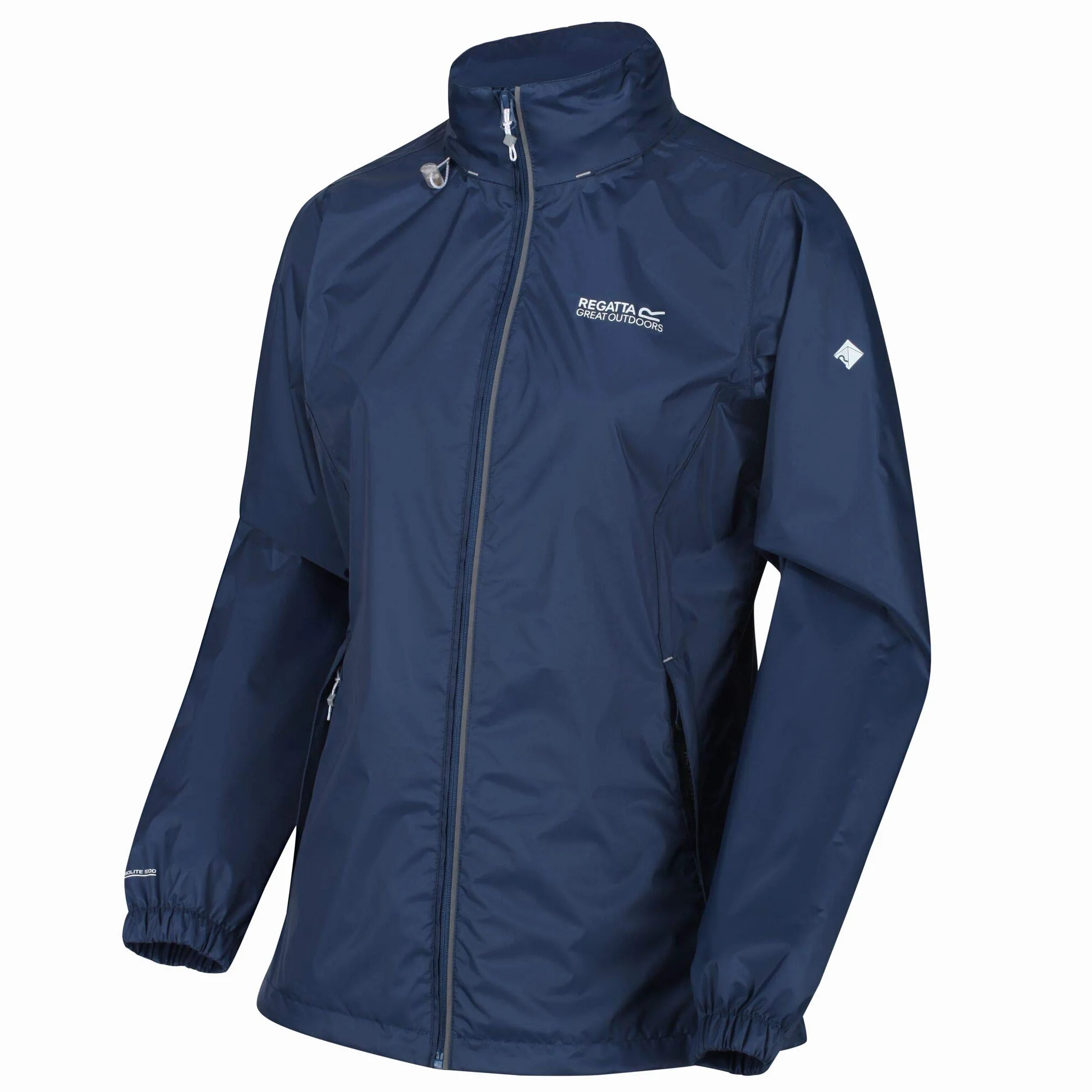 Regatta Kurtki wodoszczelne damski Corinne IV' Lightweight Packaway Breathable Taped Seams Mesh Lined