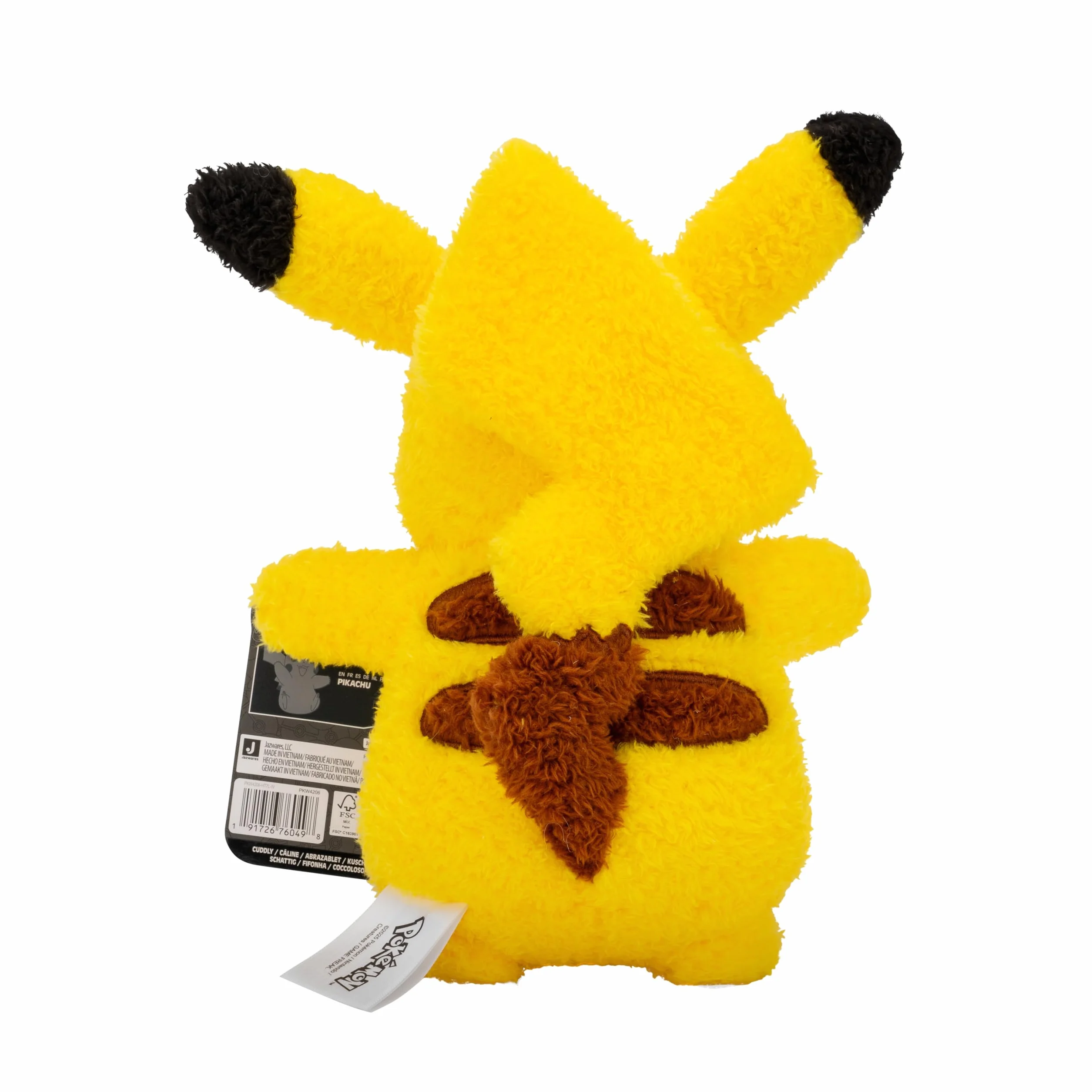 Pokémon Select Kanto 20 cm Cuddly Pikachu Plush - Yellow - Official Pokemon stuffed toy for children 2+.