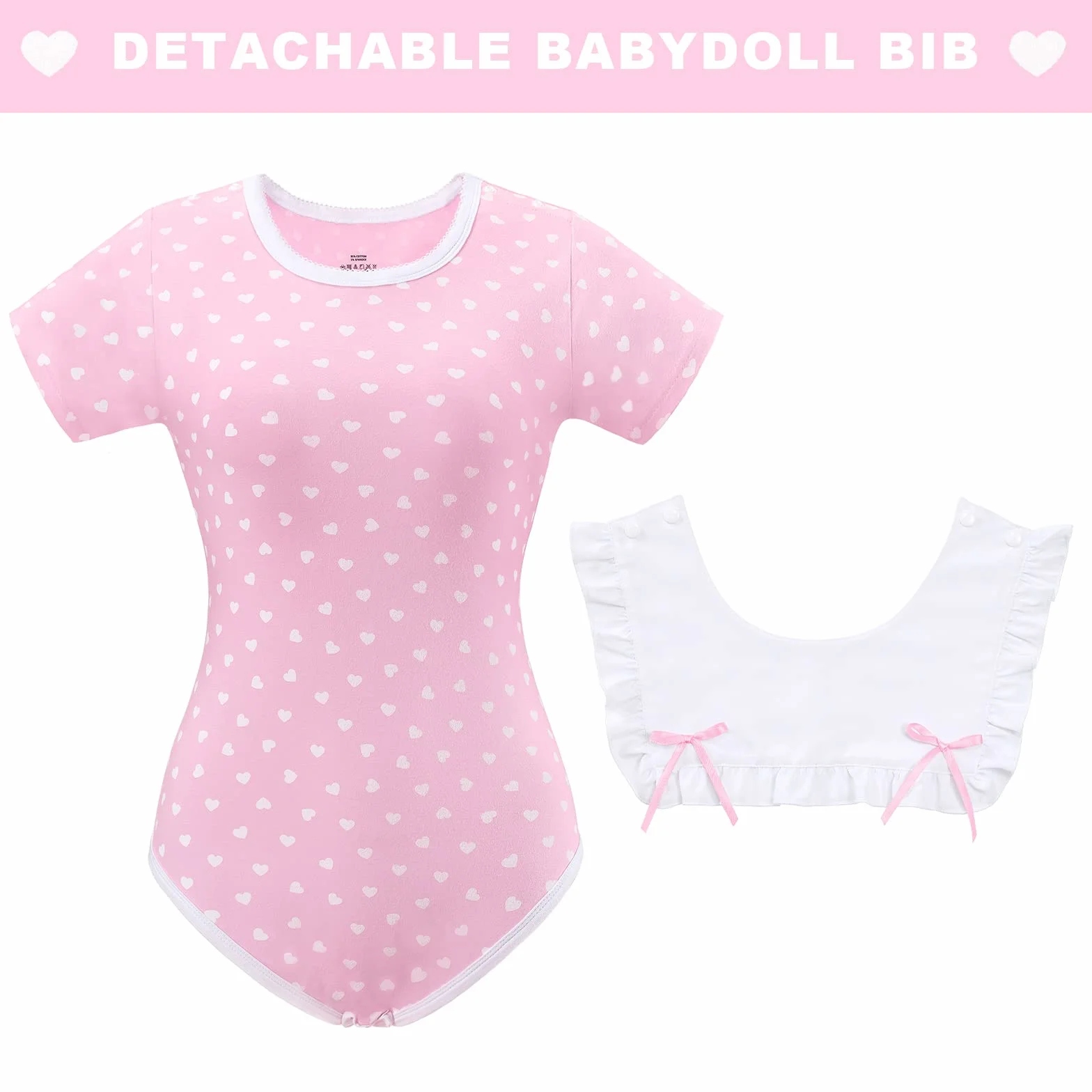 LittleForBig Bawełniany śpioszki Onesie Piżama Bodysuit- Szlachetna Ruletka Kokardka Śliniak Bodysuit