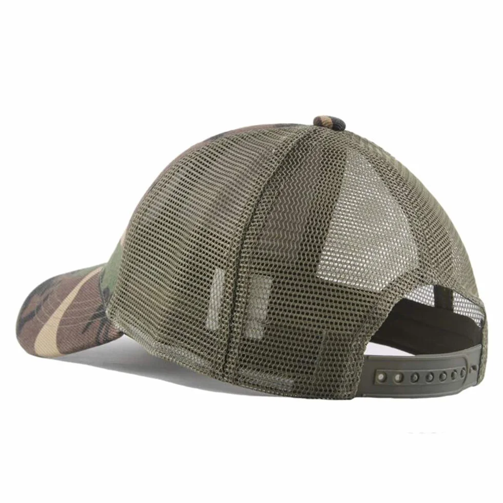 RUICHENG Letnia czapka z daszkiem, męska, outdoorowa, na polowanie, do baseballa, czapka z daszkiem, wojskowa zieleń, 56-60