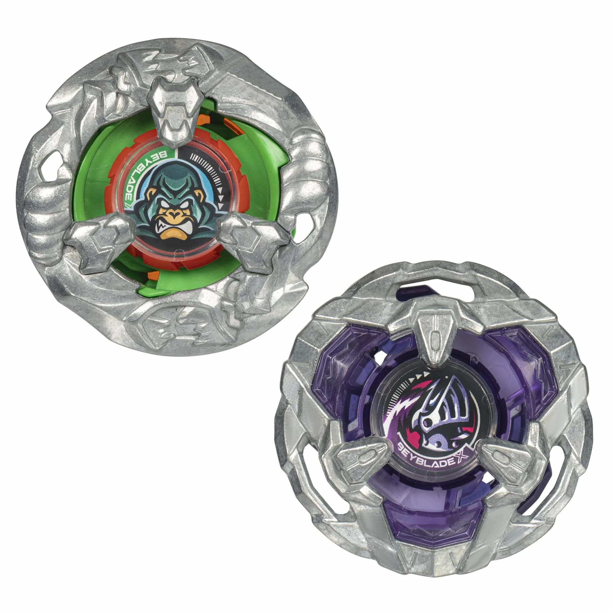Beyblade X Yell Kong 3-60 GB i Helm Knight 5-80T top dwupak zestaw, zawiera 2 górne części w prawo, zabawki spinningowe dla dzieci w wieku 8 lat, rodzaje wytrzymałości i równowagi, dla chłopców i