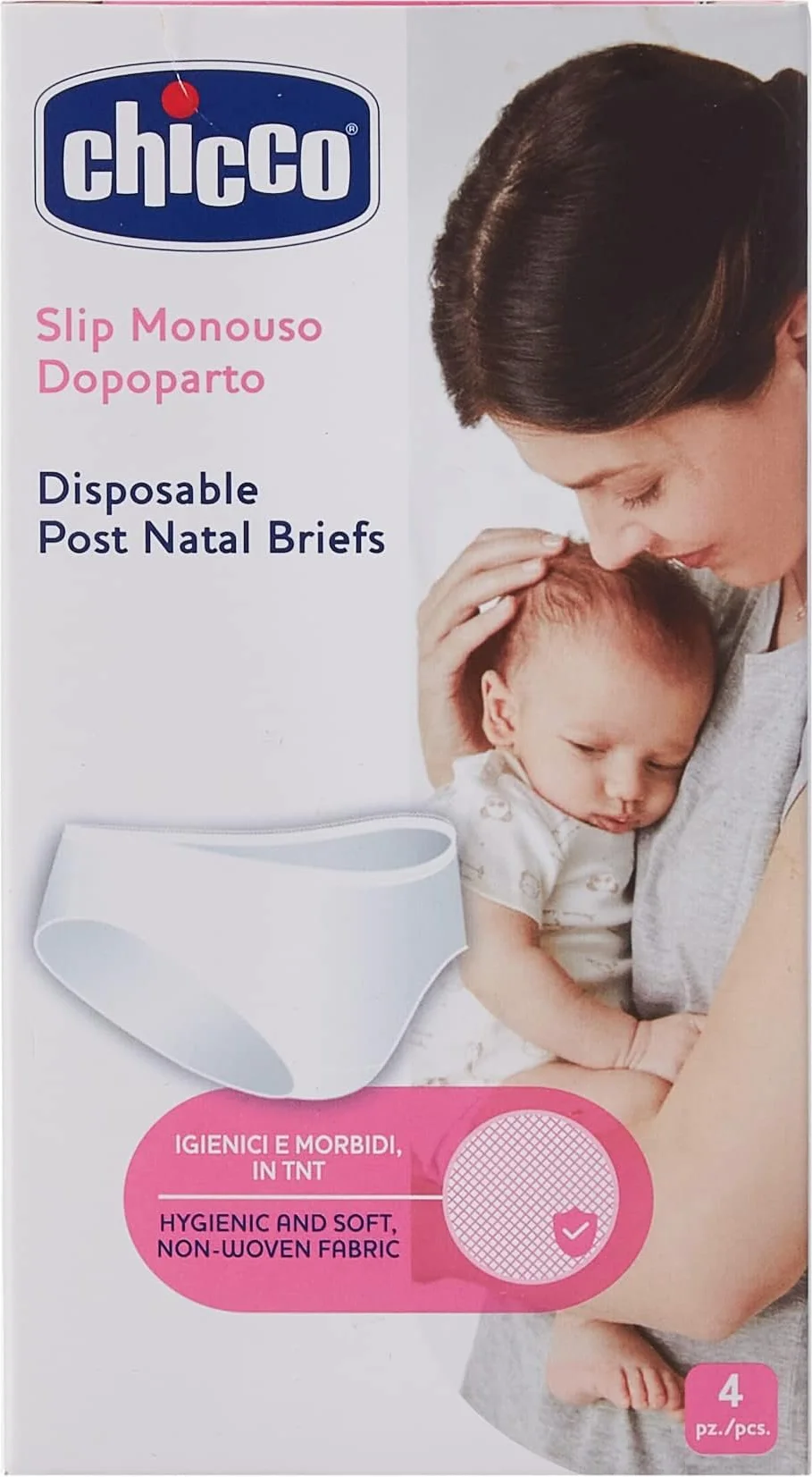 Chicco Majtki jednorazowe po porodzie 4 sztuki