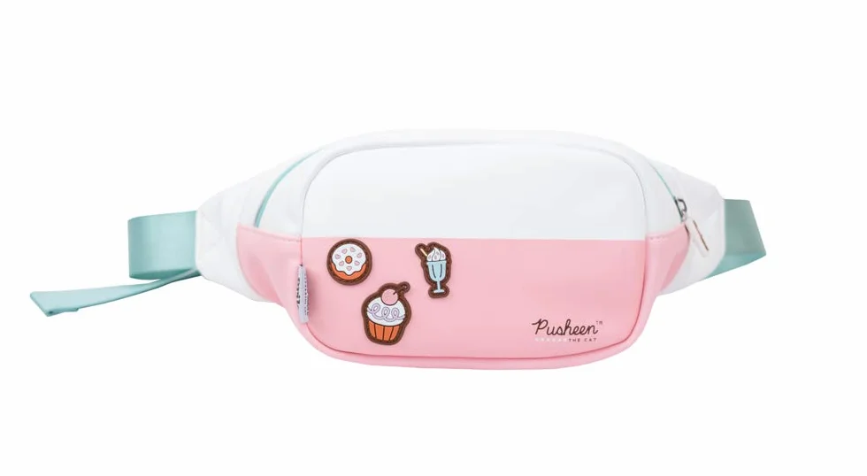 Grupo Erik Uniseks młody dorosły Taljepakke Pusheen Rose Collection akcesoria podróżne do torby na klatkę piersiową, torba biodrowa, standard UE, saszetka biodrowa, Standard, Kolekcja Pusheen Rose