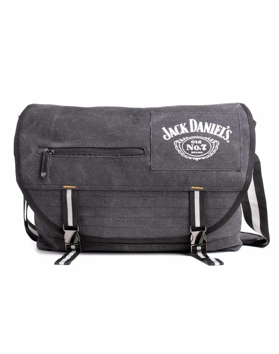 Jack Daniel's - butelka logo płócienna torba listonoszka