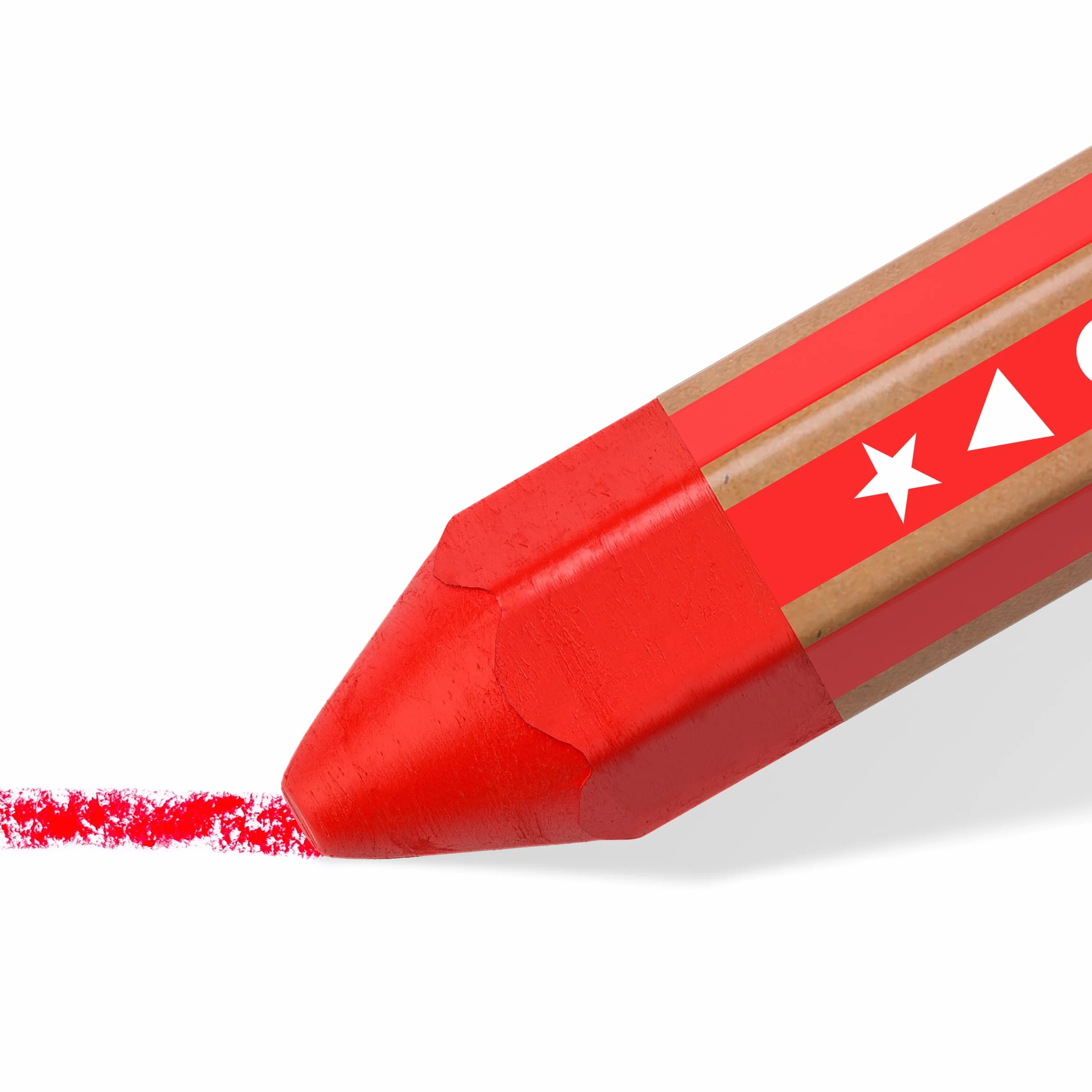 STAEDTLER 224 kredki woskowe Noris Junior dla 2 lat, różne kolory, 6 sztuk