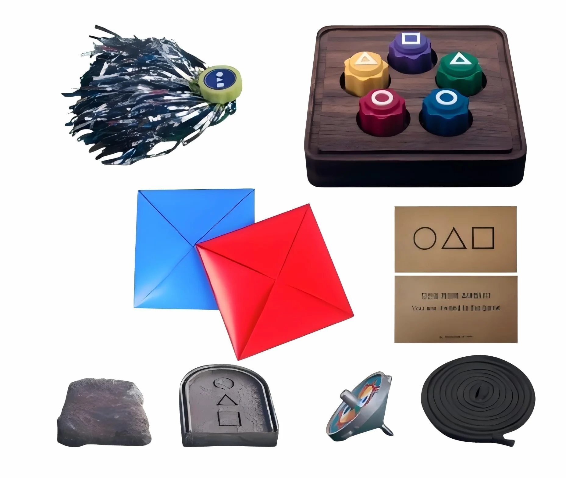 Gonggi Korean Game, zestaw zabawek Squid - koreańskie tradycyjne rodzinne gry podróżnicze, Gonggi koreańska gra wspaniały prezent (set)