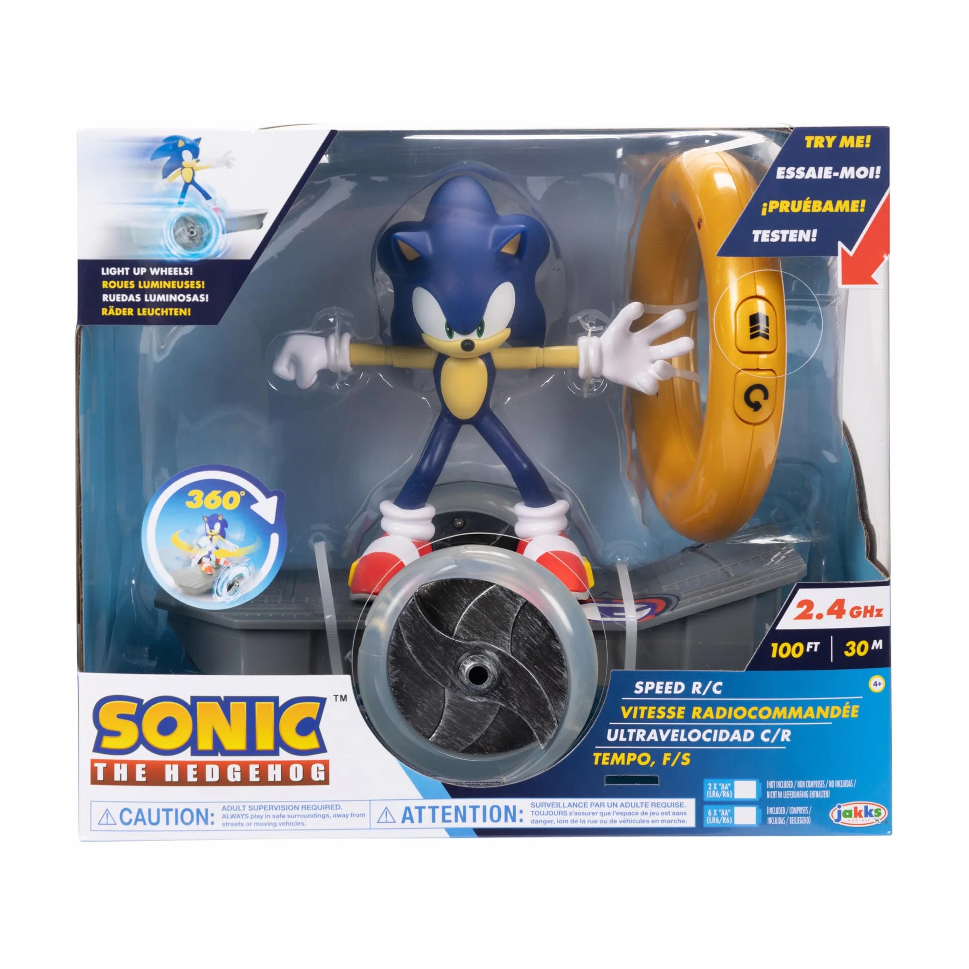 Sonic The Hedgehog 417014 Jeż Speed RC