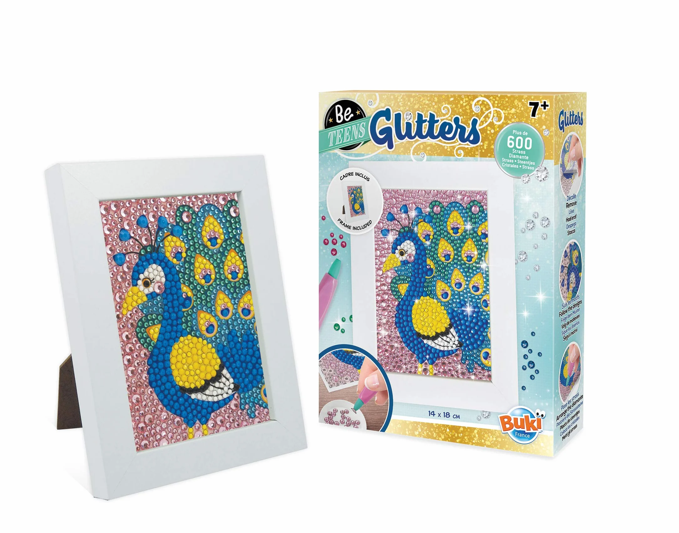 Buki France DP012 Be Teens Glitters-Paw
