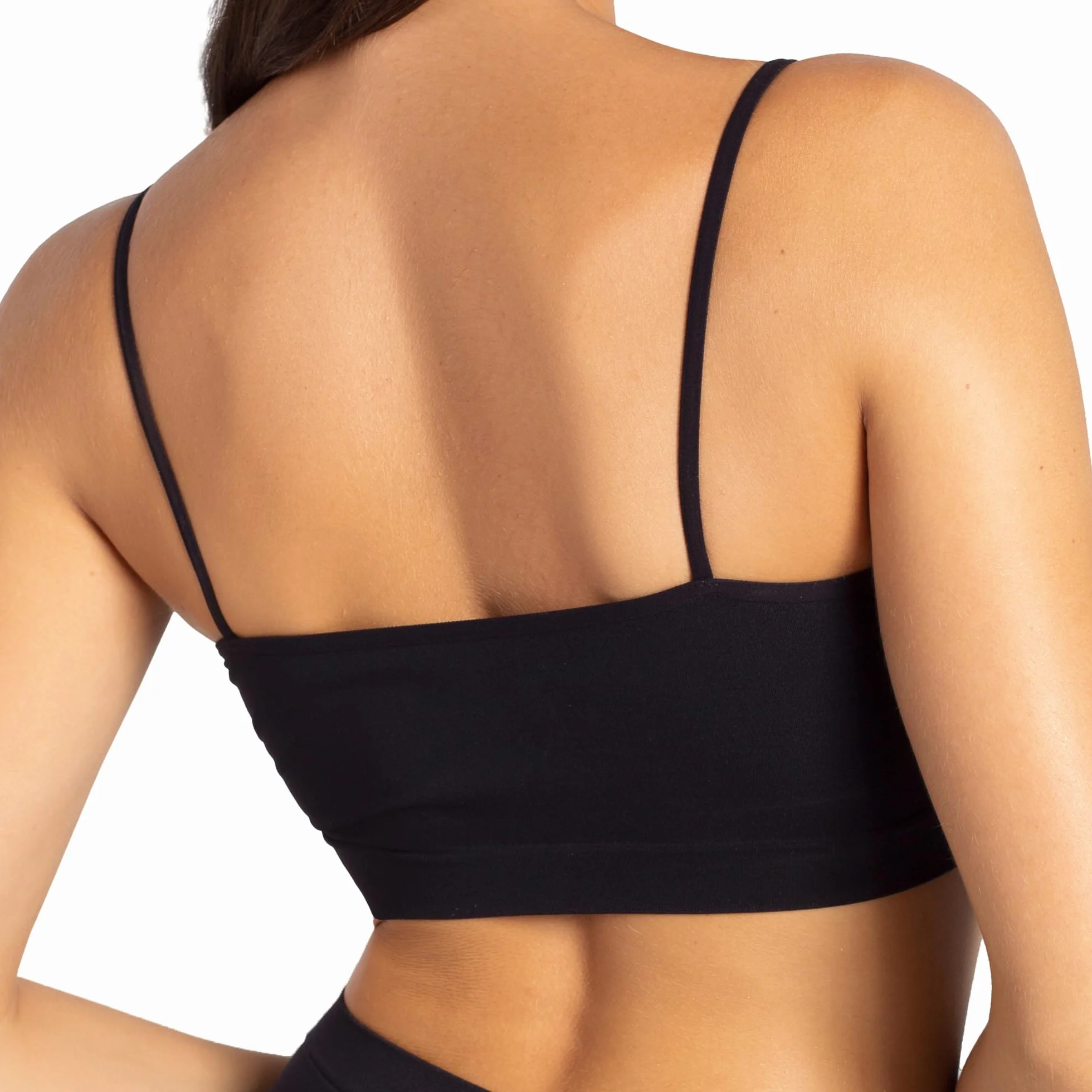 Gatta Sport Basic Top, Top sportowy na cienkich ramiączkach, biustonosz, miły, miękki, wygodny, fitness, brak bocznych szwów, przylegający do ciała