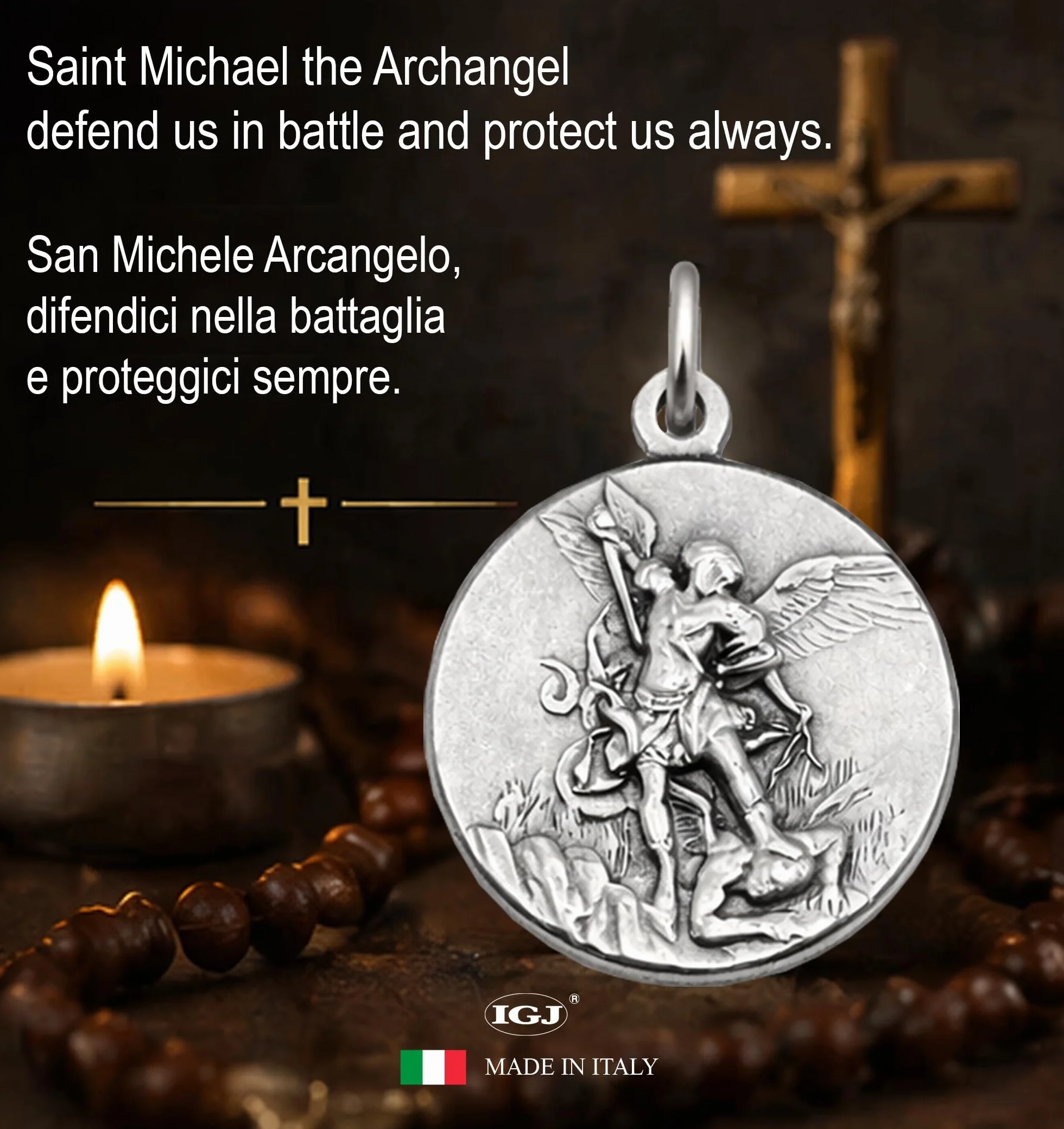 I G J Medal św. Michała Archanioła - Medale Świętych Patronów