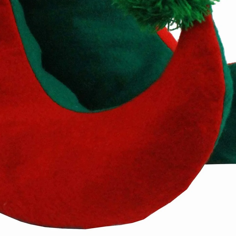 I LOVE FANCY DRESS Buty do elfów - dziecięce buty elfa z kręconymi palcami - Boże Narodzenie fantazyjne przebranie elf akcesoria do butów Świętego Mikołaja mały pomocnik elfy