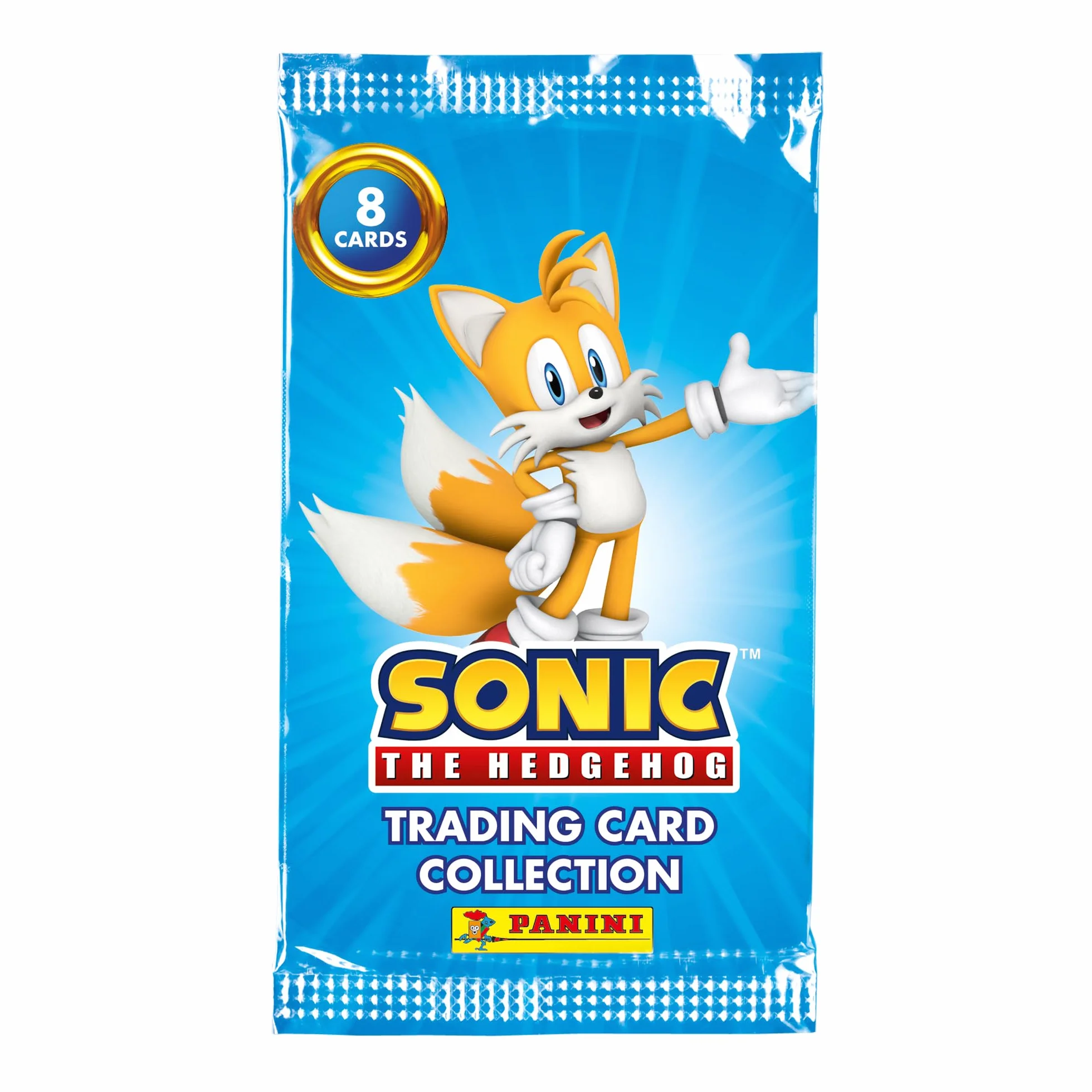 Panini Sonic The Hedgehog Classic Trading Cards Starter Pack, 005010SPAFGD, złoty/kremowy
