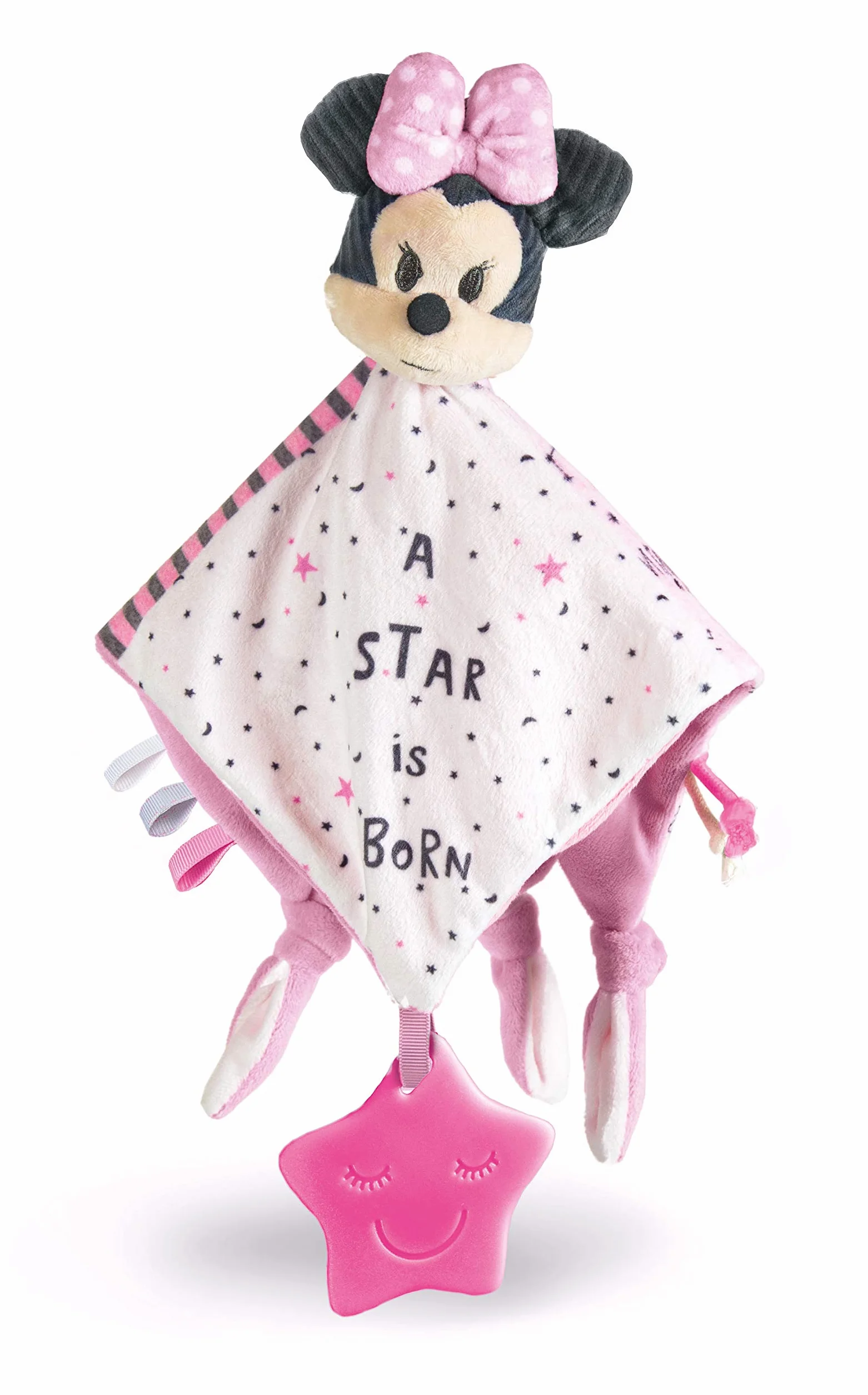 Clementoni - 17344 - Disney Baby Kocyk Mała Minnie Dla Dzieci Od 0 Miesięcy