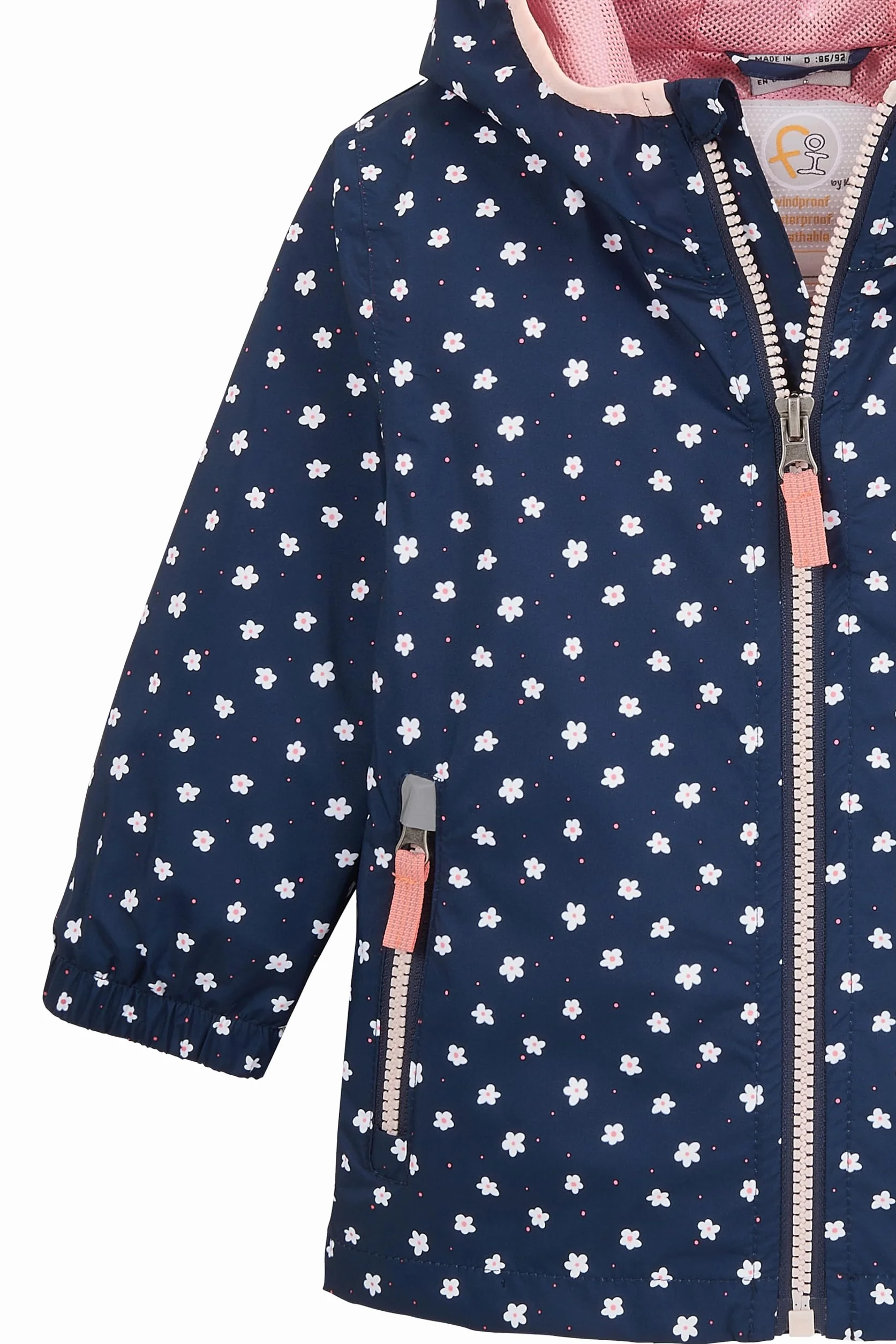 first instinct by killtec Funkcjonalna kurtka/kurtka outdoorowa z kapturem Unisex Kids Fios 71 Mns Jckt