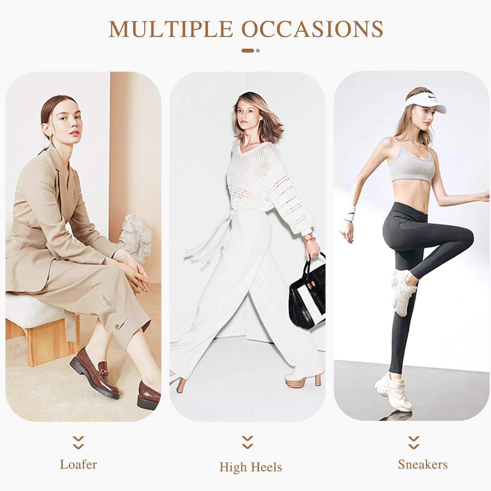 Caudblor 6 par niewidocznych antypoślizgowych damskich krótkich skarpet Low Cut Liners & Ankle Socks Black Gray Nude 4-6 6-8, wielobarwny, 38.5-40.5 EU