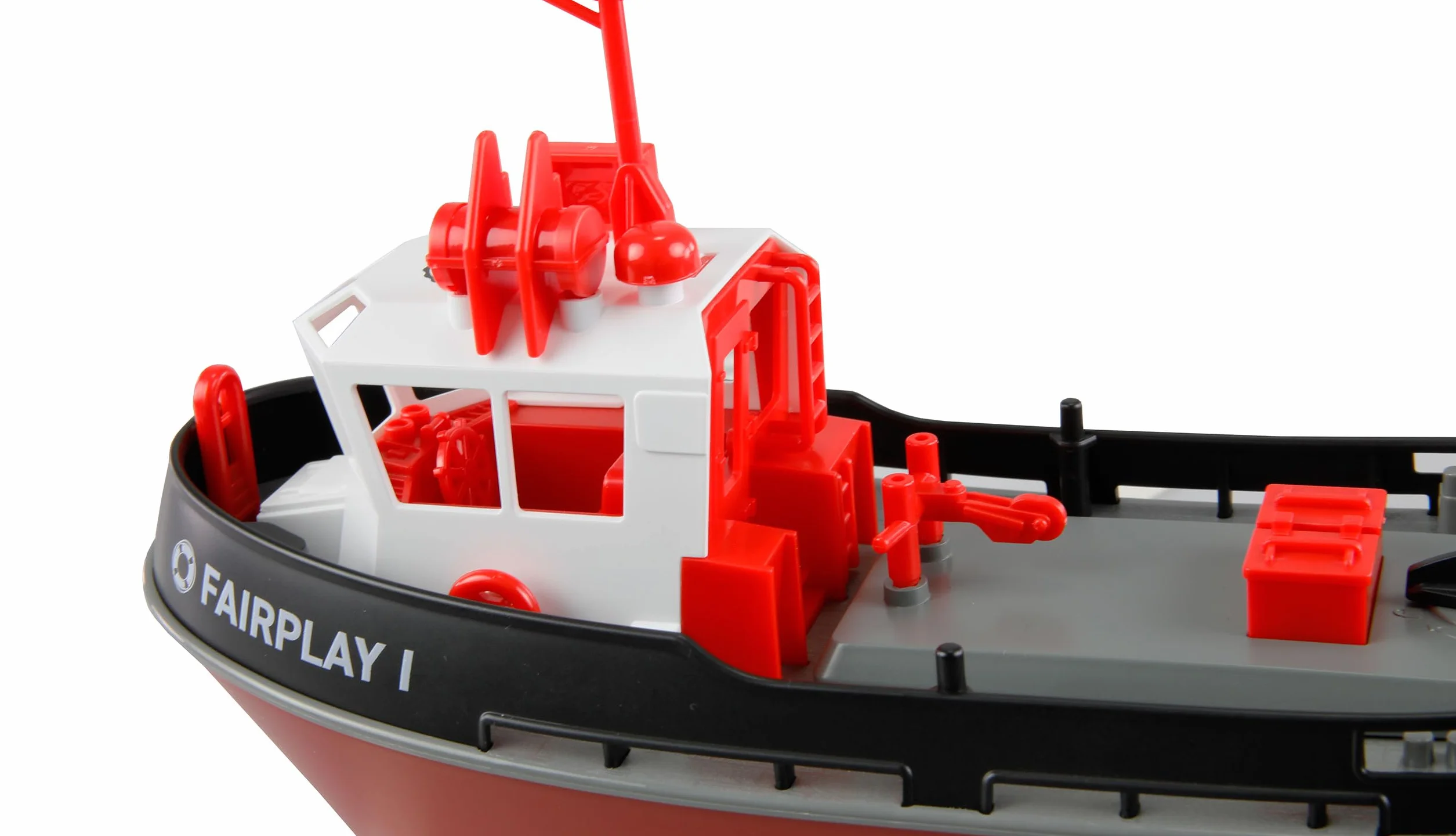 Amewi Fairplay I holownik łódź 15 km/h 1:72 RTR czarny