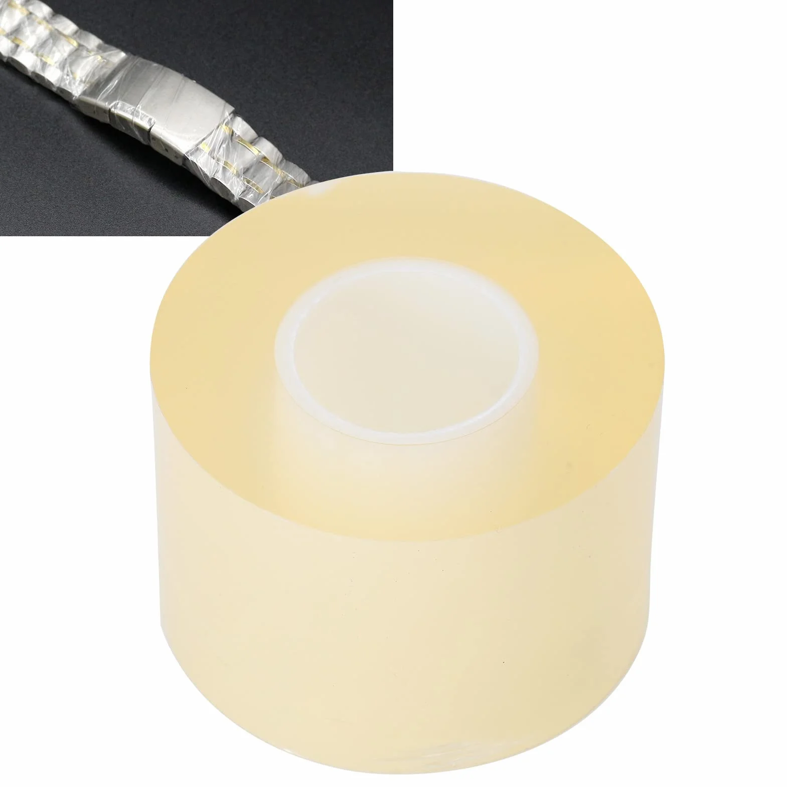Oglądaj folię ochronną Antystatyczny Przezroczysty Zegarek Taśma Zabezpieczająca biżuterię Narzędzia do Zegarków Watch Wrap