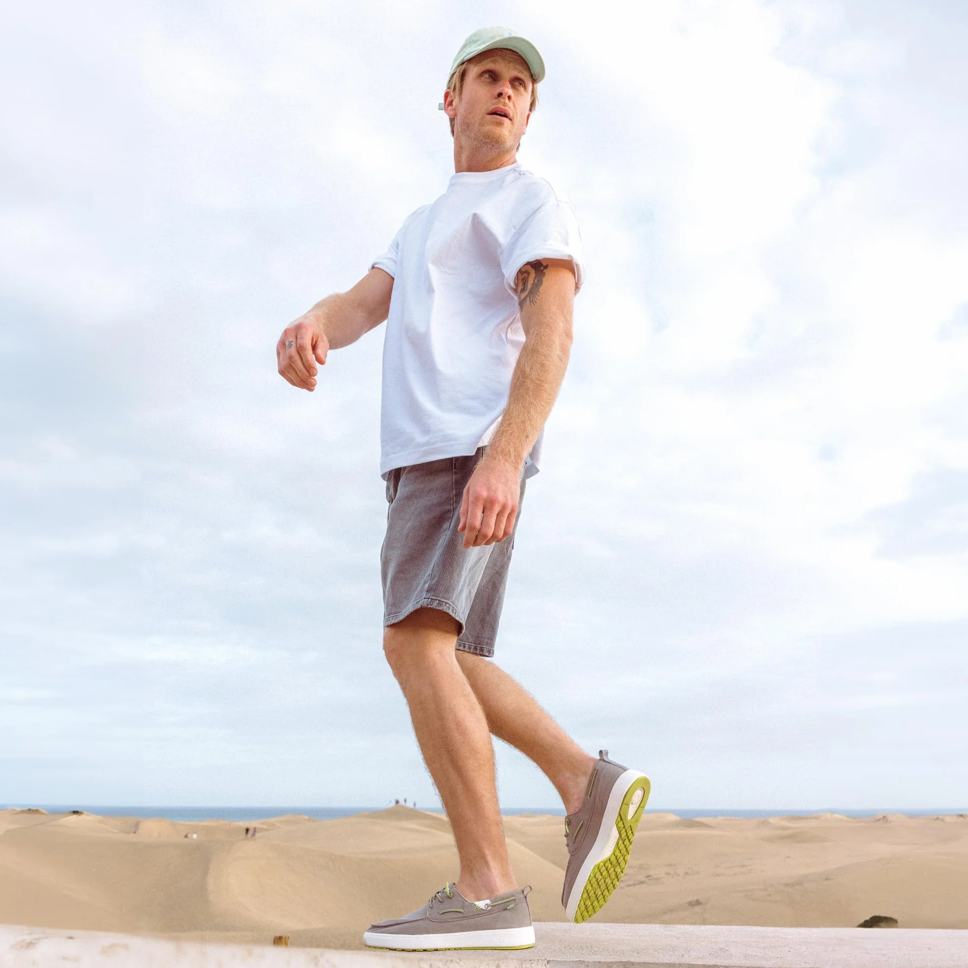 WALK IN PITAS | MAUI | Mokasyny męskie | żeglarstwo na co dzień | Buty z tkaniny | Buty bez sznurówek | Sportowe na co dzień | Buty Walkinpitas