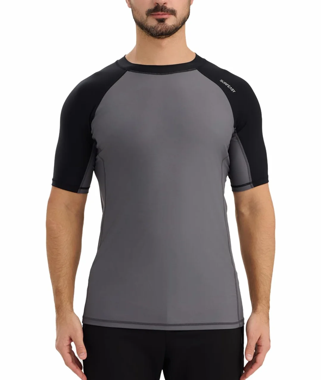 Rashguard koszulka męska, szybkoschnąca, do pływania, UPF 50+, oddychająca, sportowa, funkcyjna, surfing, wędkowanie, wędrówki