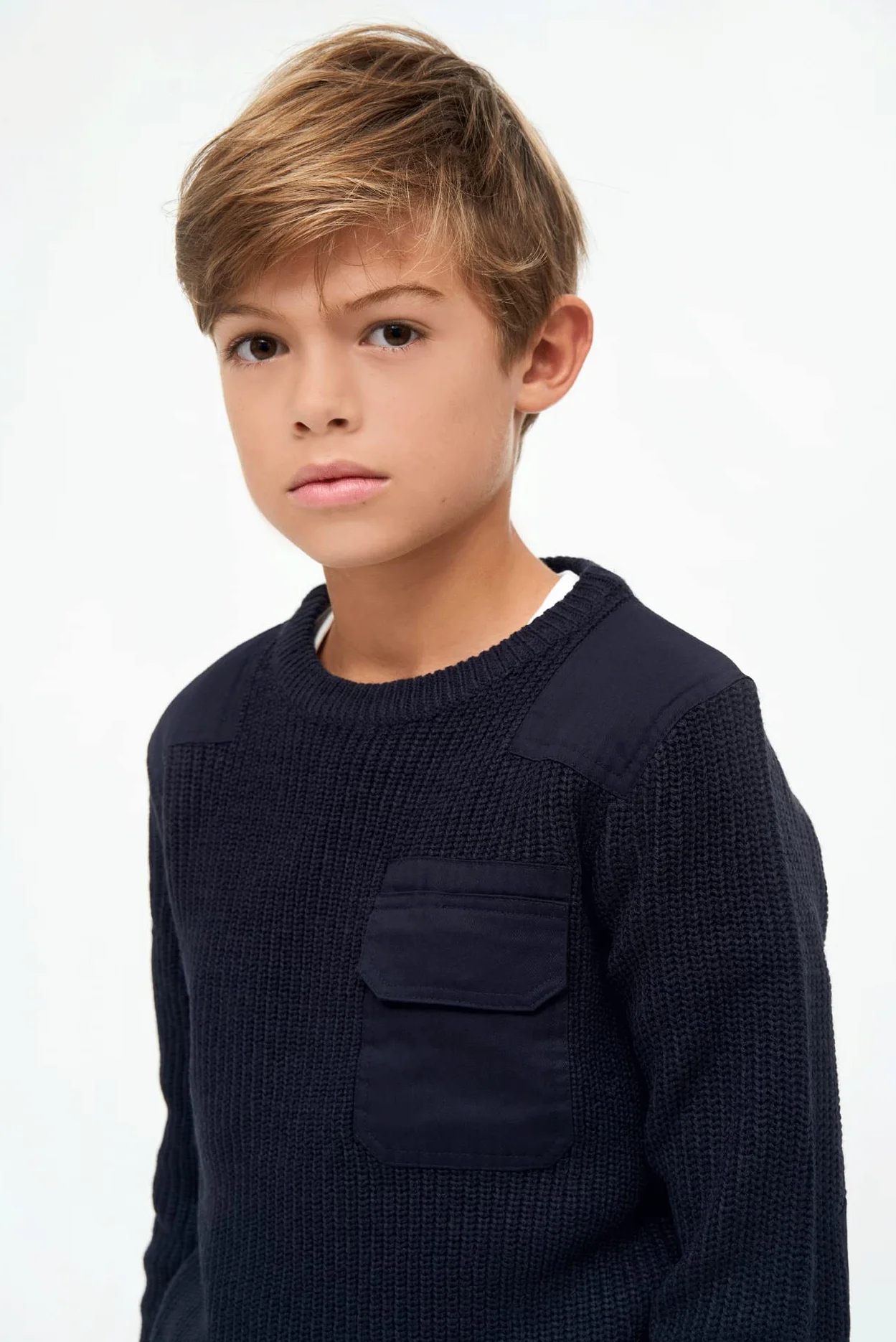 Brandit Sweter Uniseks - dzieci Kids Bw Sweter
