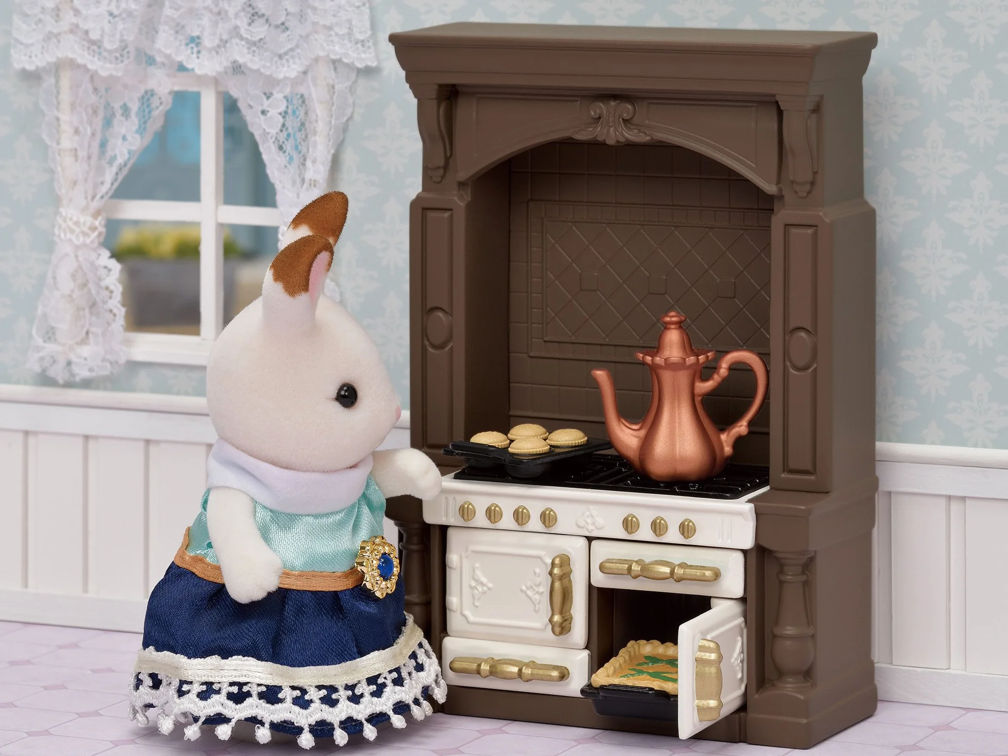 Sylvanian Families - 5367 - Gourmet zestaw kuchenny nowy, wielokolorowy