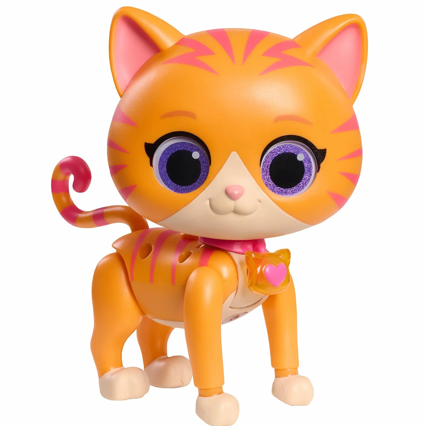 Just Play Disney Junior SuperKitties Cat-Tastic figurka świetlna i przekształcane dźwięki dla dzieci w wieku od 3 lat