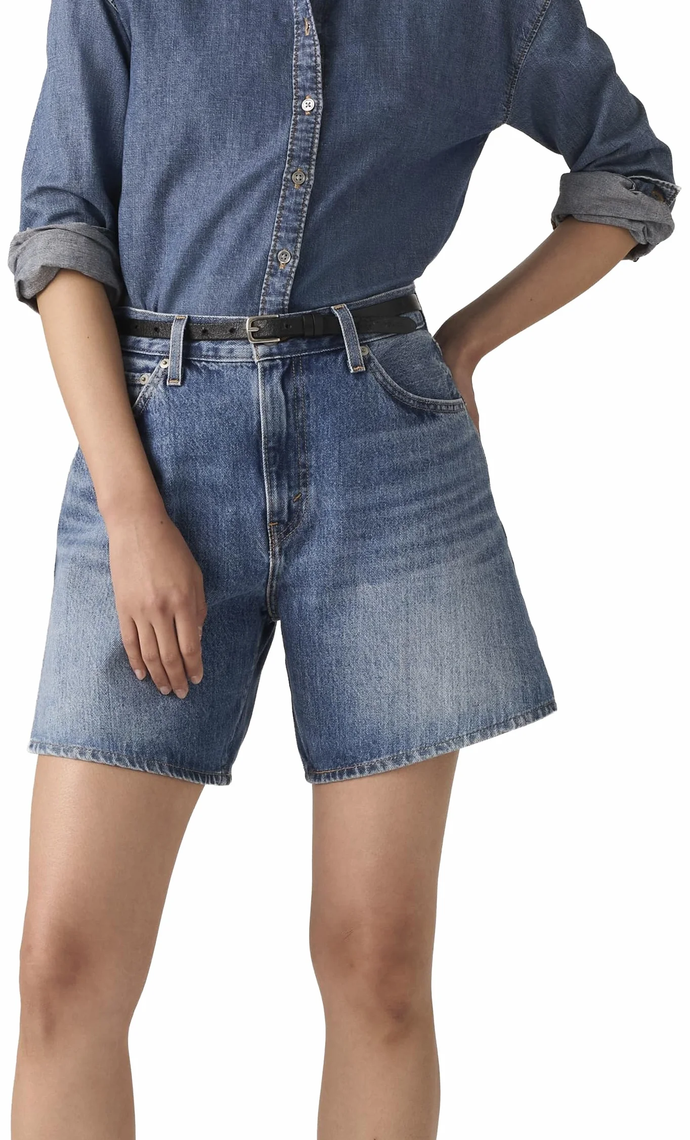 Levi's High Baggy Short - Shorty Kobiety