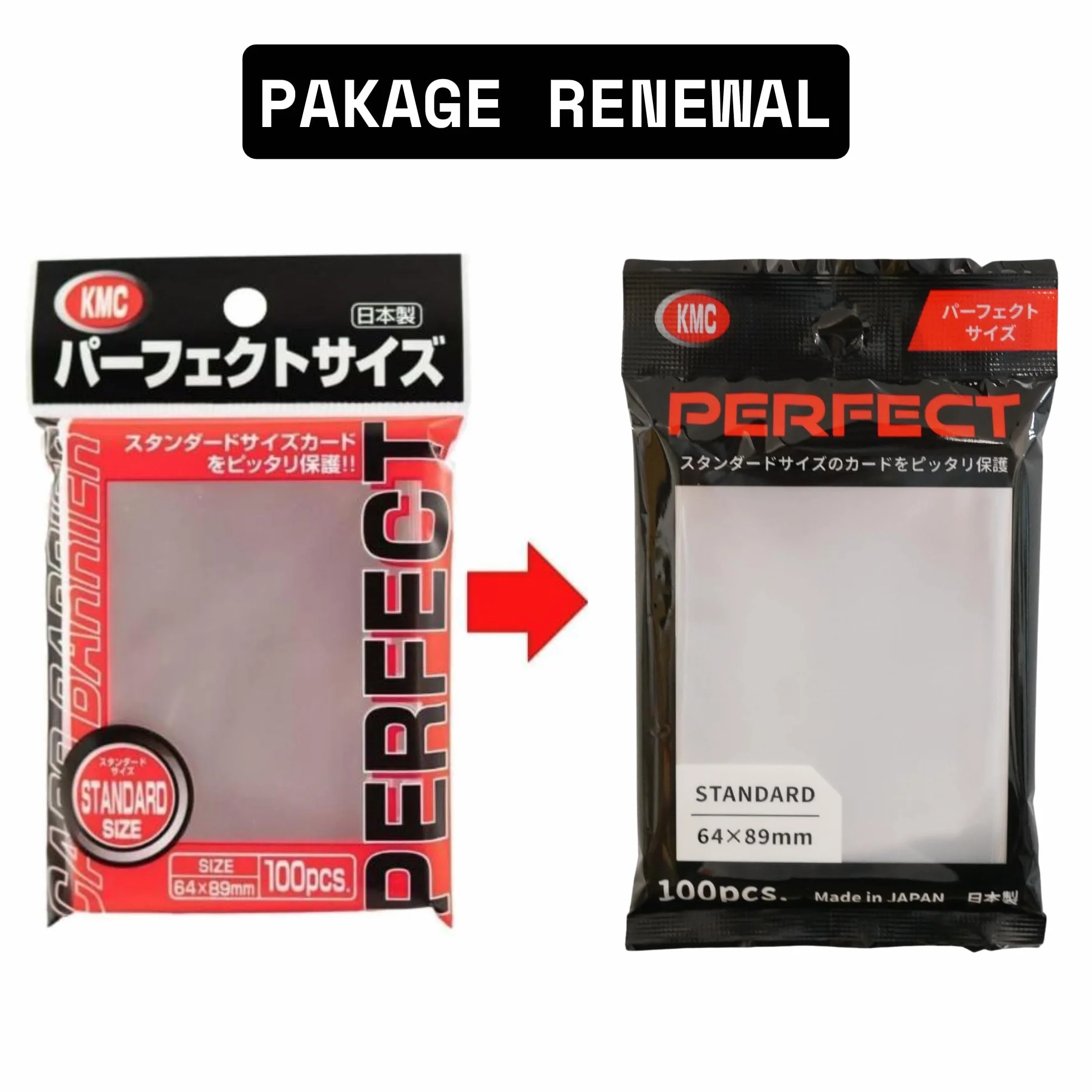 [Zestaw 2] KMC Pochettes Card Barrier Idealny rozmiar 100 x 2 miękkie rękawy