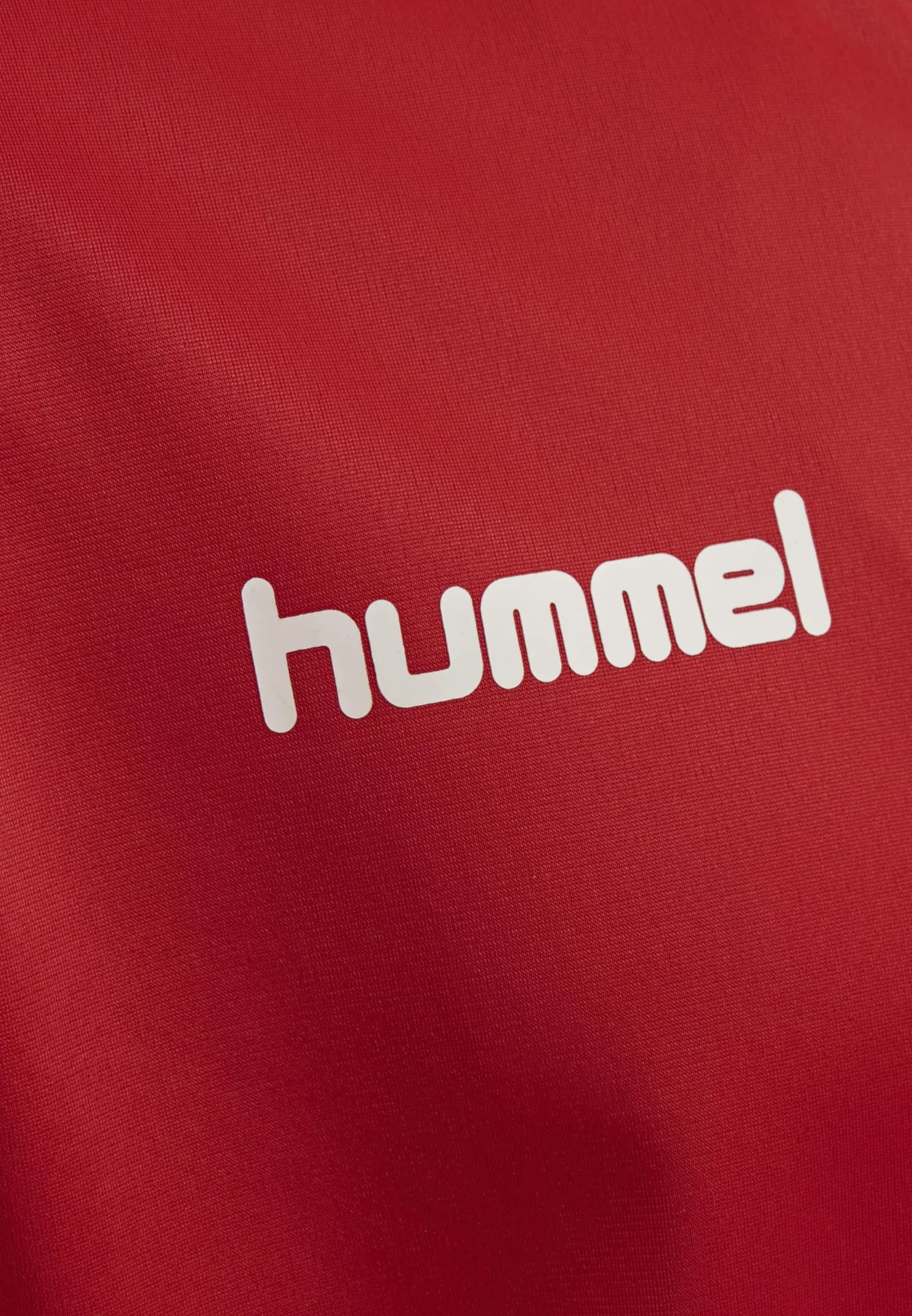 hummel Męski zestaw Promo Poly Track Suit, TRUE RED/MARINE, M EU