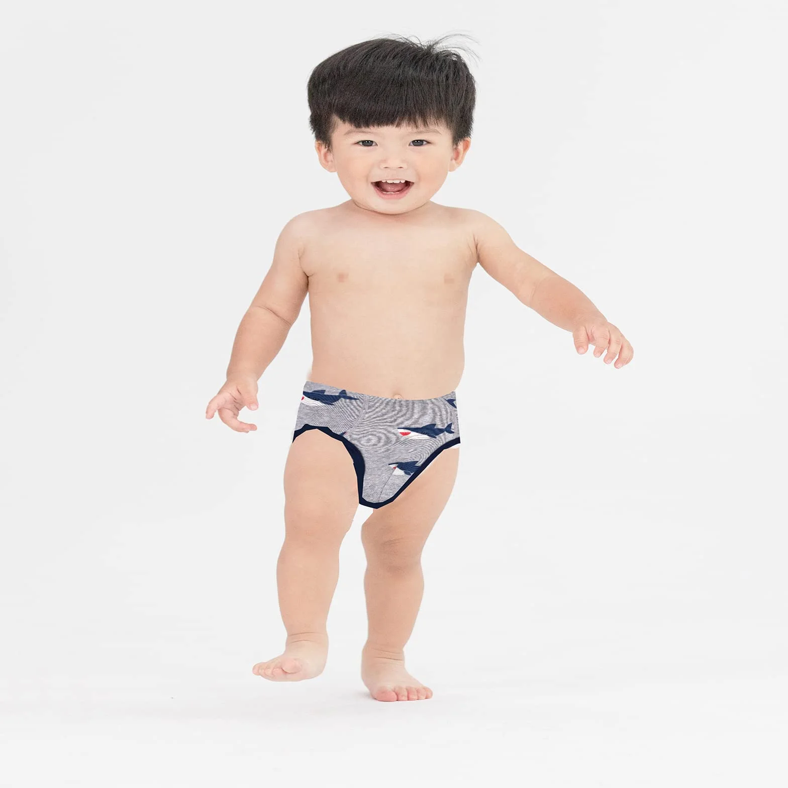 JackLoveBriefs Majtki dziecięce Dinozaury Bawełniane Slipy Dzieci 2-10 lat