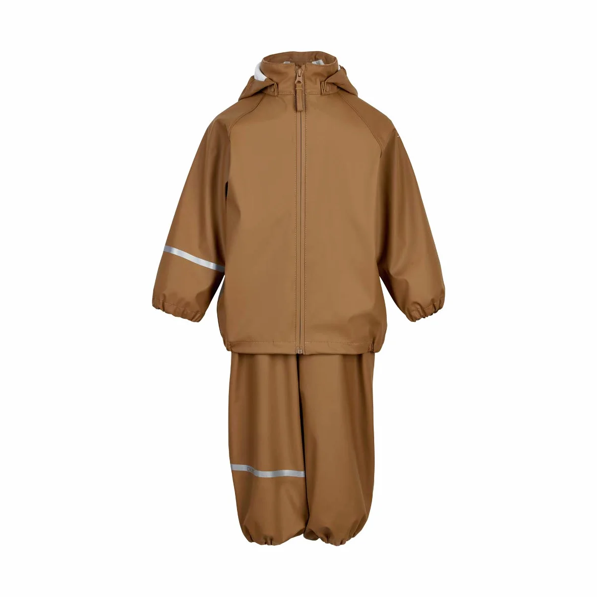 Celavi Unisex dziecięcy Basic Recycle Pu Rainwear Set, Rubber, 100