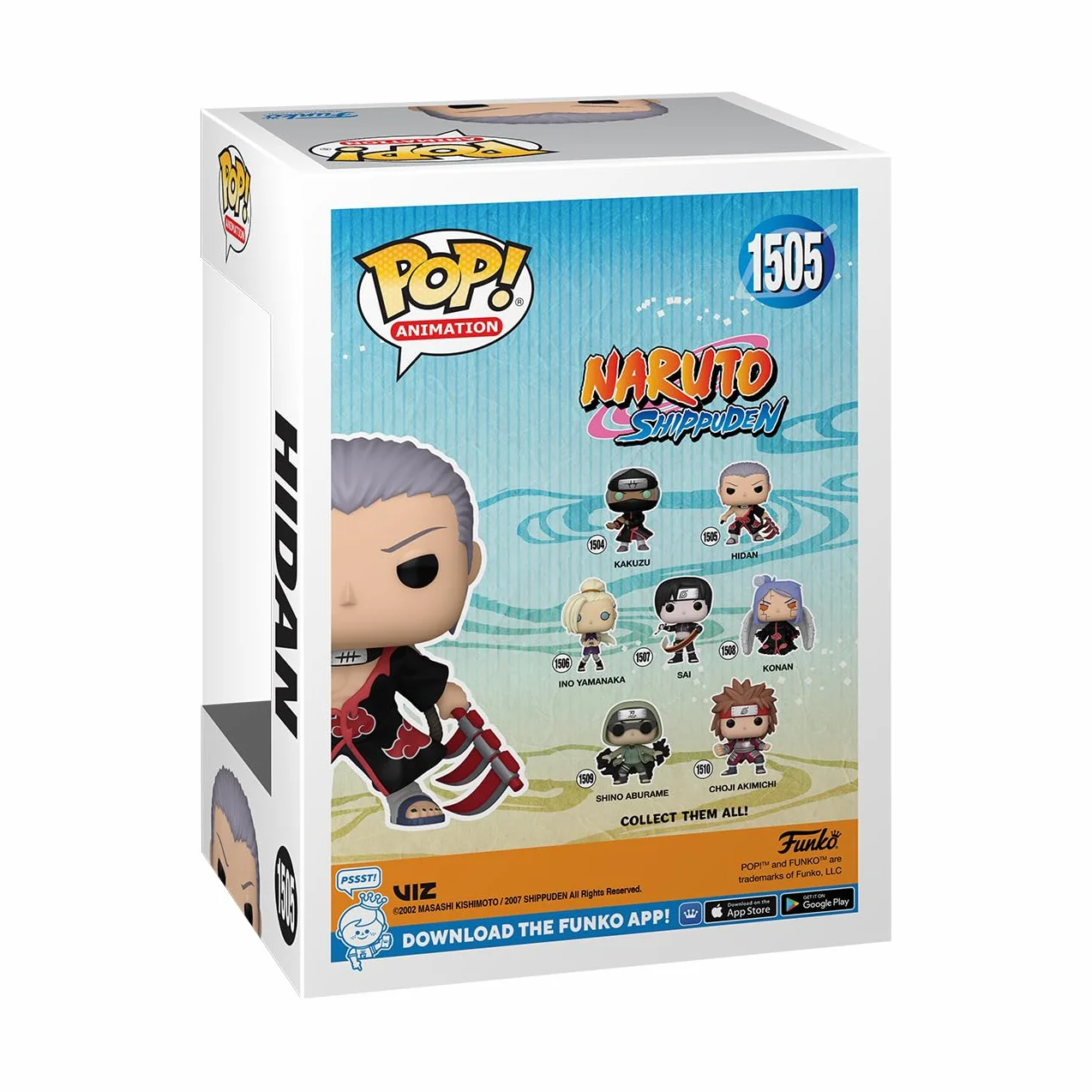 Funko POP! Animation: Naruto - Hidan - 1/6 szans na rzadki wariant pościgu - kolekcjonerska figurka winylowa - pomysł na prezent - oficjalny towar - zabawki dla dzieci i dorosłych - fani anime