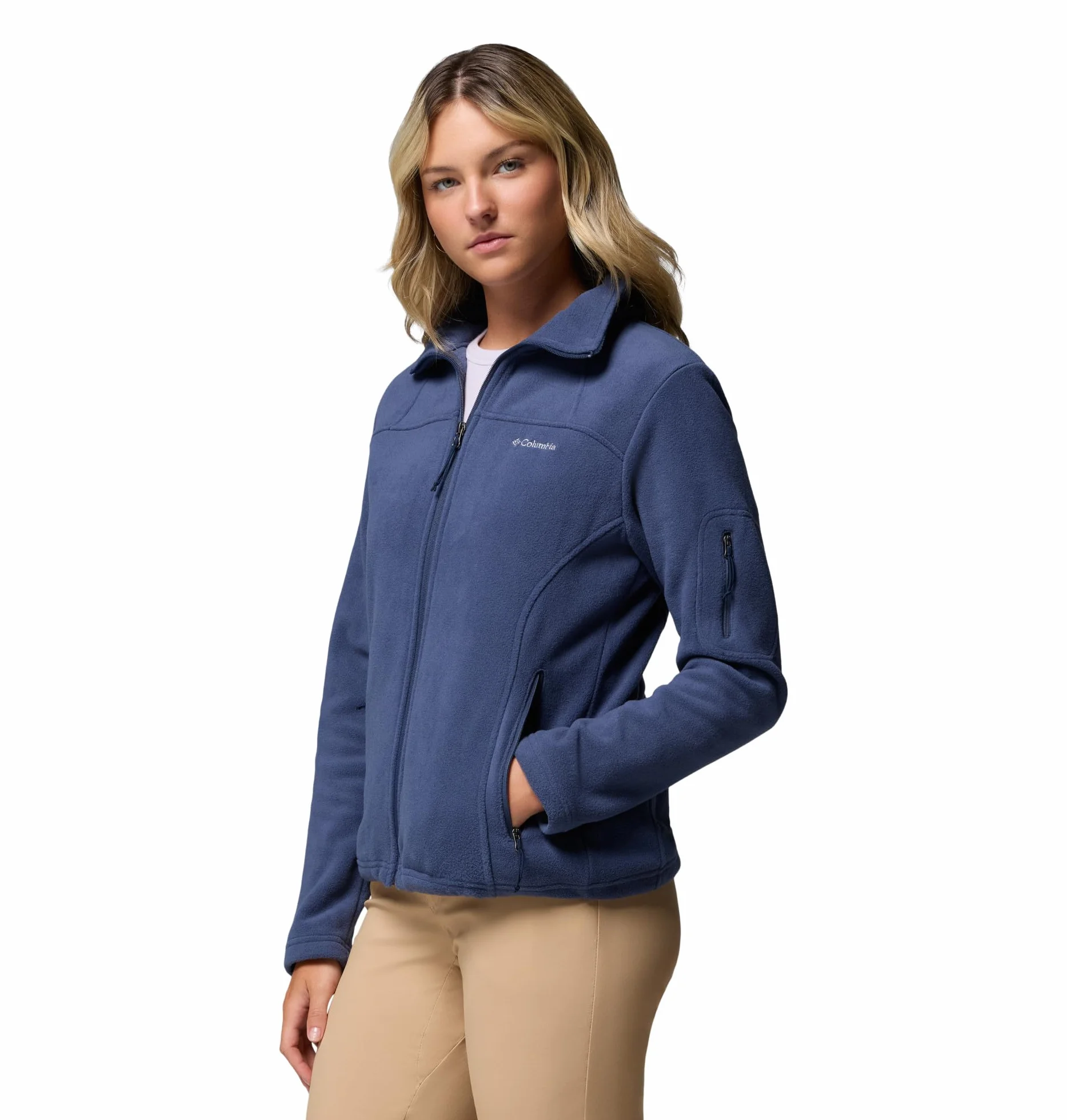 Columbia Fast Trek Jacket, Kurtka polarowa Kobiety, Nocturnal, L