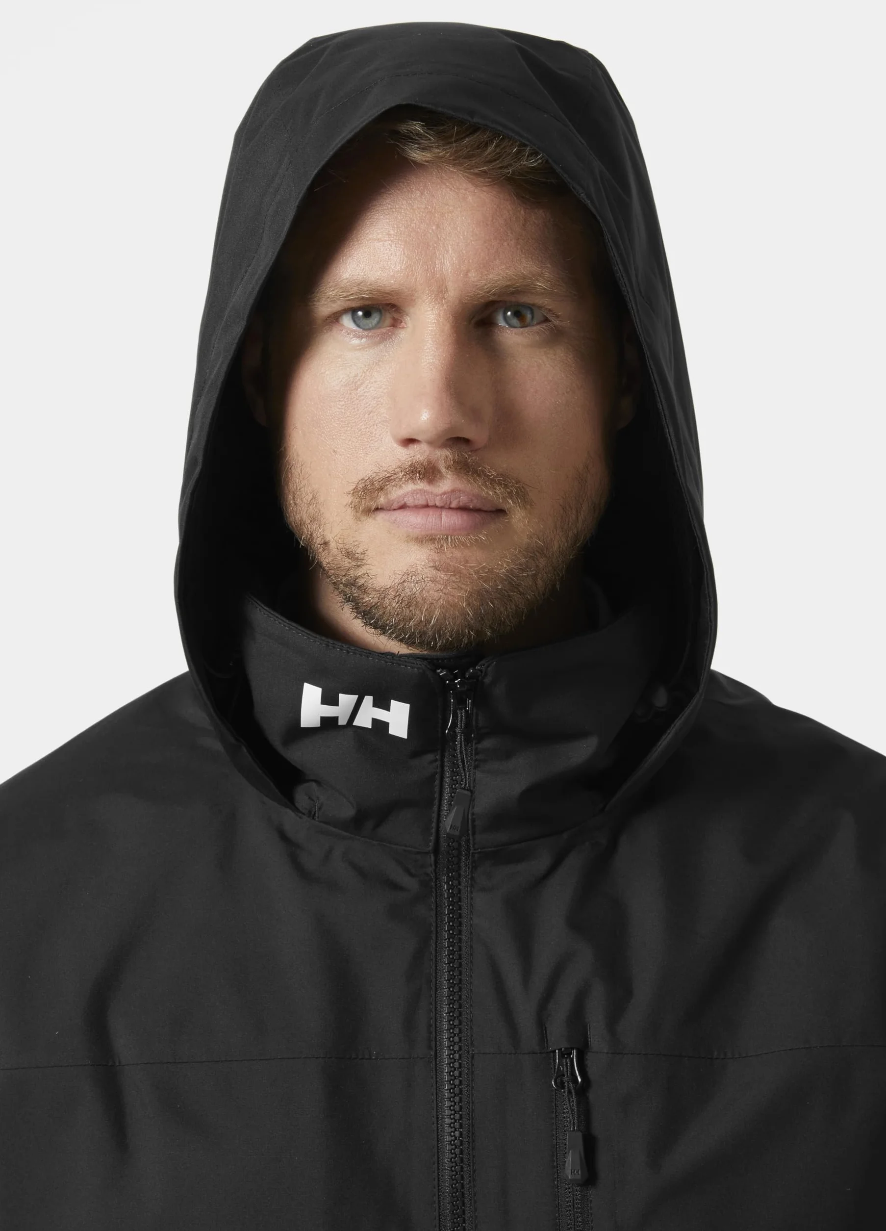 Helly-Hansen Crew Midlayer 2.0 wodoodporne kurtki dla mężczyzn z izolowaną, wiatroszczelną tkaniną żeglarską i pakowanym kapturem