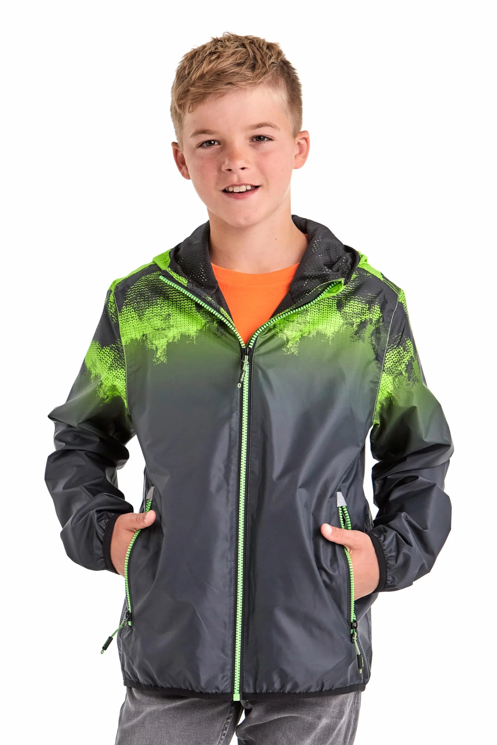 Killtec Funktionsjacke/Regenjacke mit Kapuze, packbar Dziewczynki Lyse Bys Jckt B