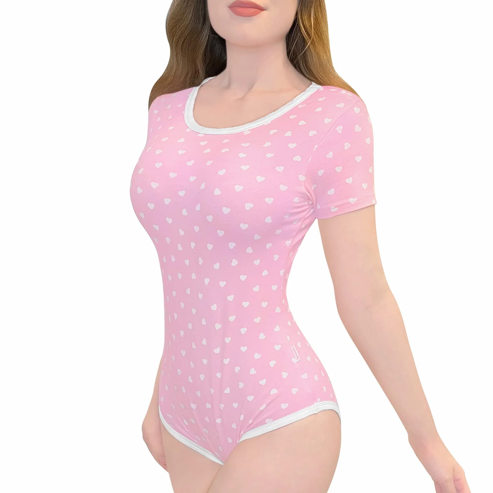LittleForBig Bawełniany śpioszki Onesie Piżama Bodysuit- Szlachetna Ruletka Kokardka Śliniak Bodysuit