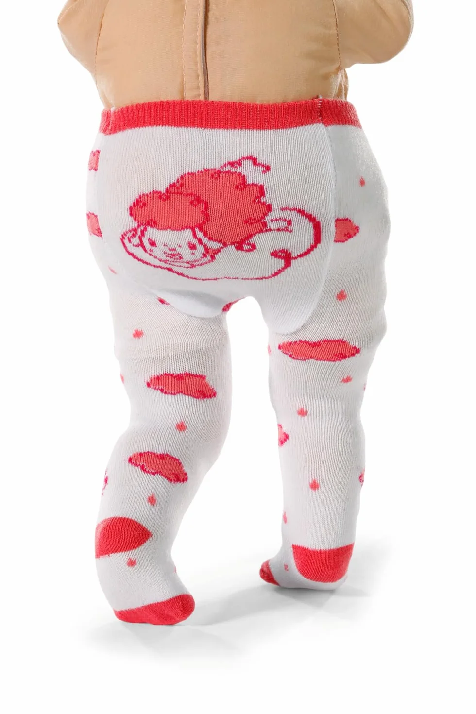 Baby Annabell 710807 Zapf Creation rajstopy i skarpety w różnych kolorach kombinacji do 43 cm Puppen Puppenstrumpfhosen, 2 szt