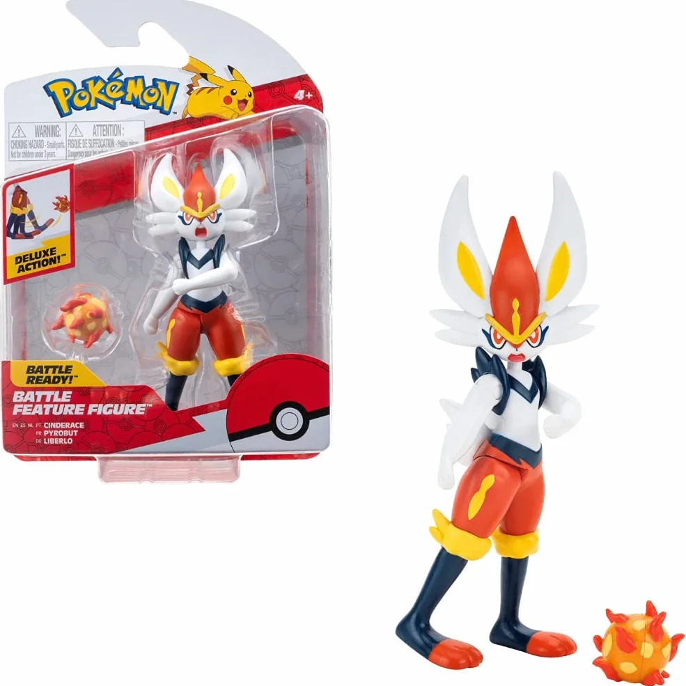 Pokemon Figurka bitewna Battle Feature Figure (Cinderace)