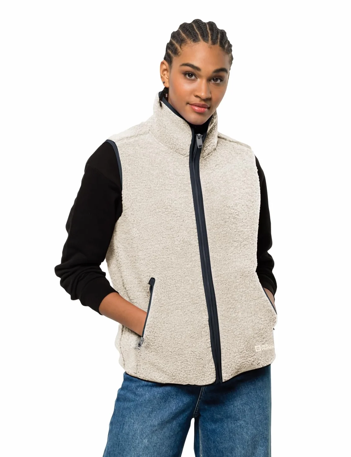 Jack Wolfskin High Curl Vest W, Kamizelka outdoorowa Kobiety