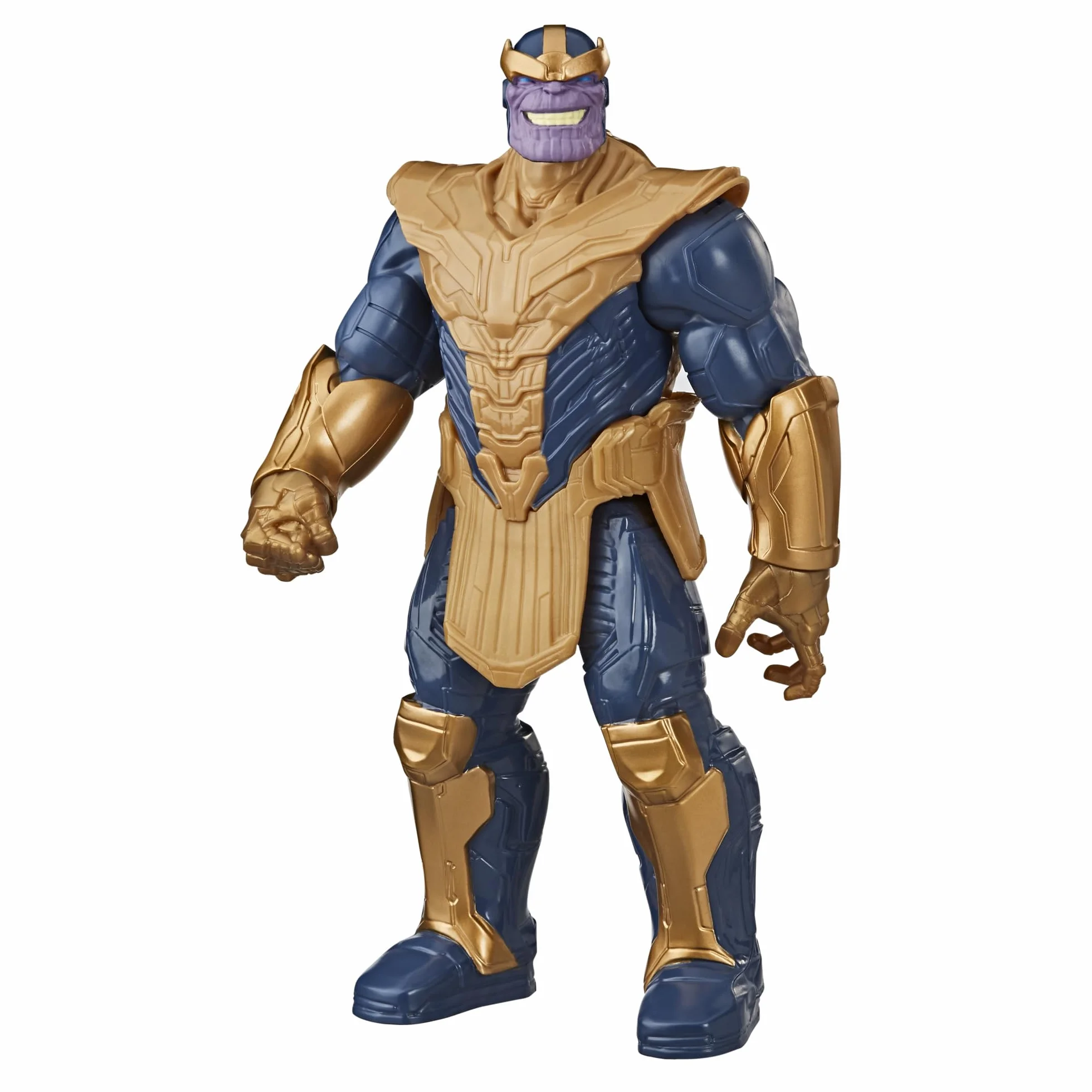 Figurka Thanosa klasy Deluxe z serii Marvel Avengers Titan Hero Blast Gear, zabawka w skali 30 cm, dla dzieci w wieku od 4 lat