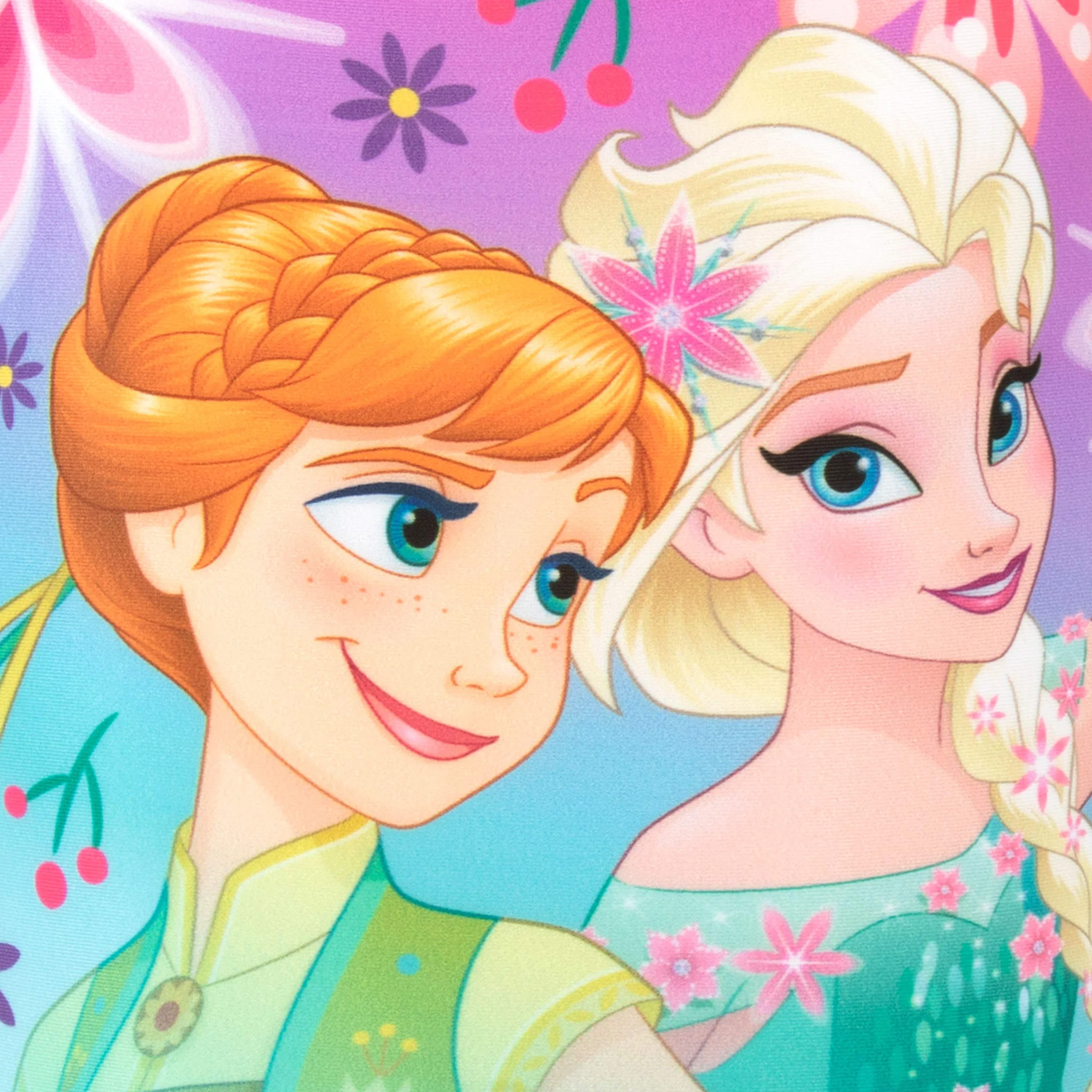 Disney Dziewczęcy kostium kąpielowy księżniczki Anny i Elsy kostium kąpielowy Królowa Lodu