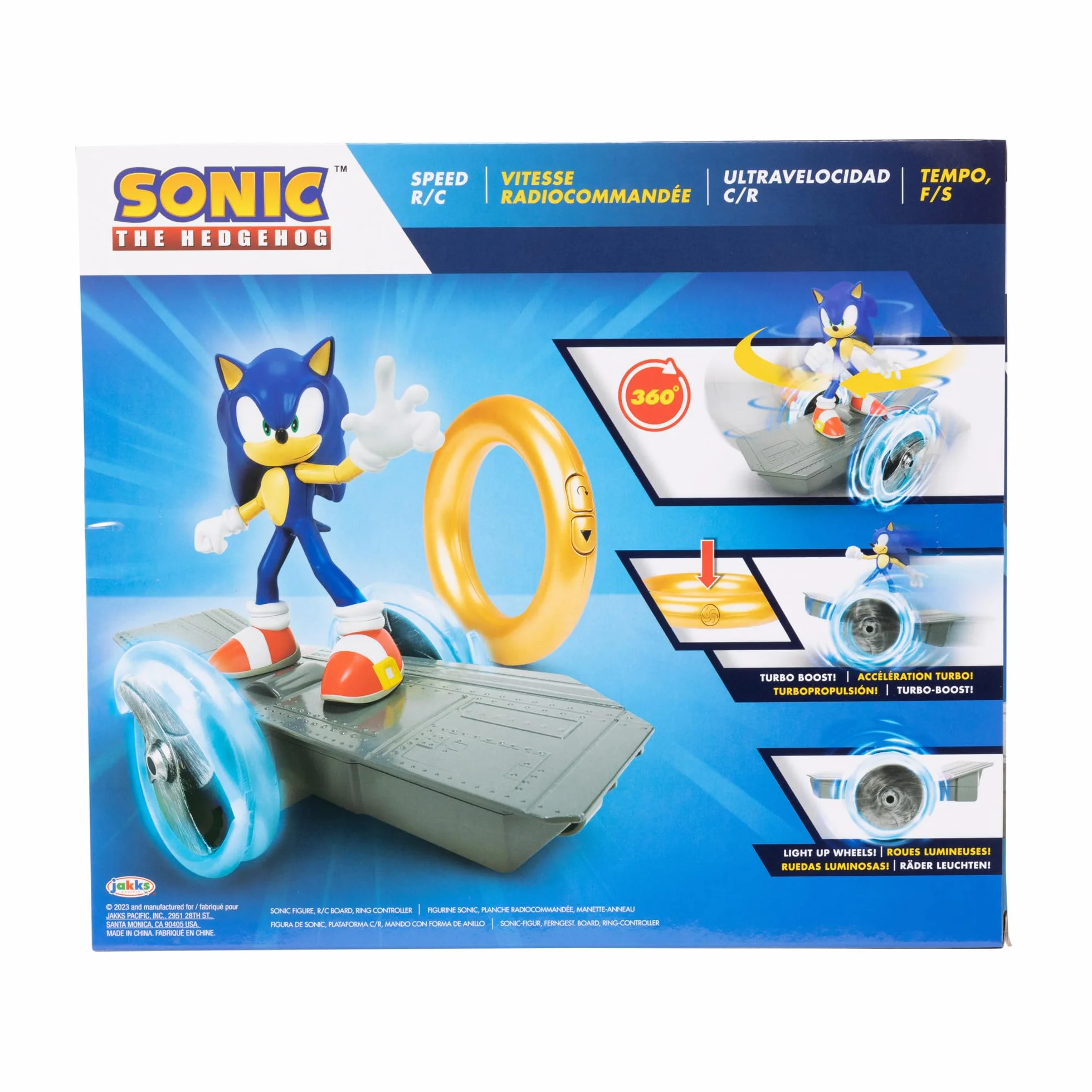 Sonic The Hedgehog 417014 Jeż Speed RC