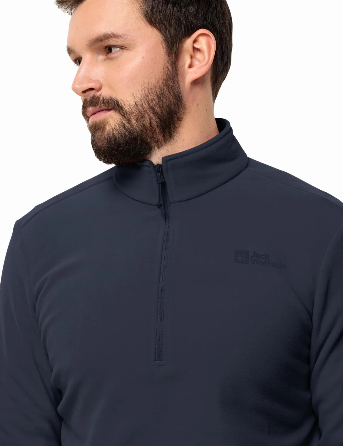 Jack Wolfskin Męski sweter Taunus Hz, niebieski (Night Blue), XL (DE)