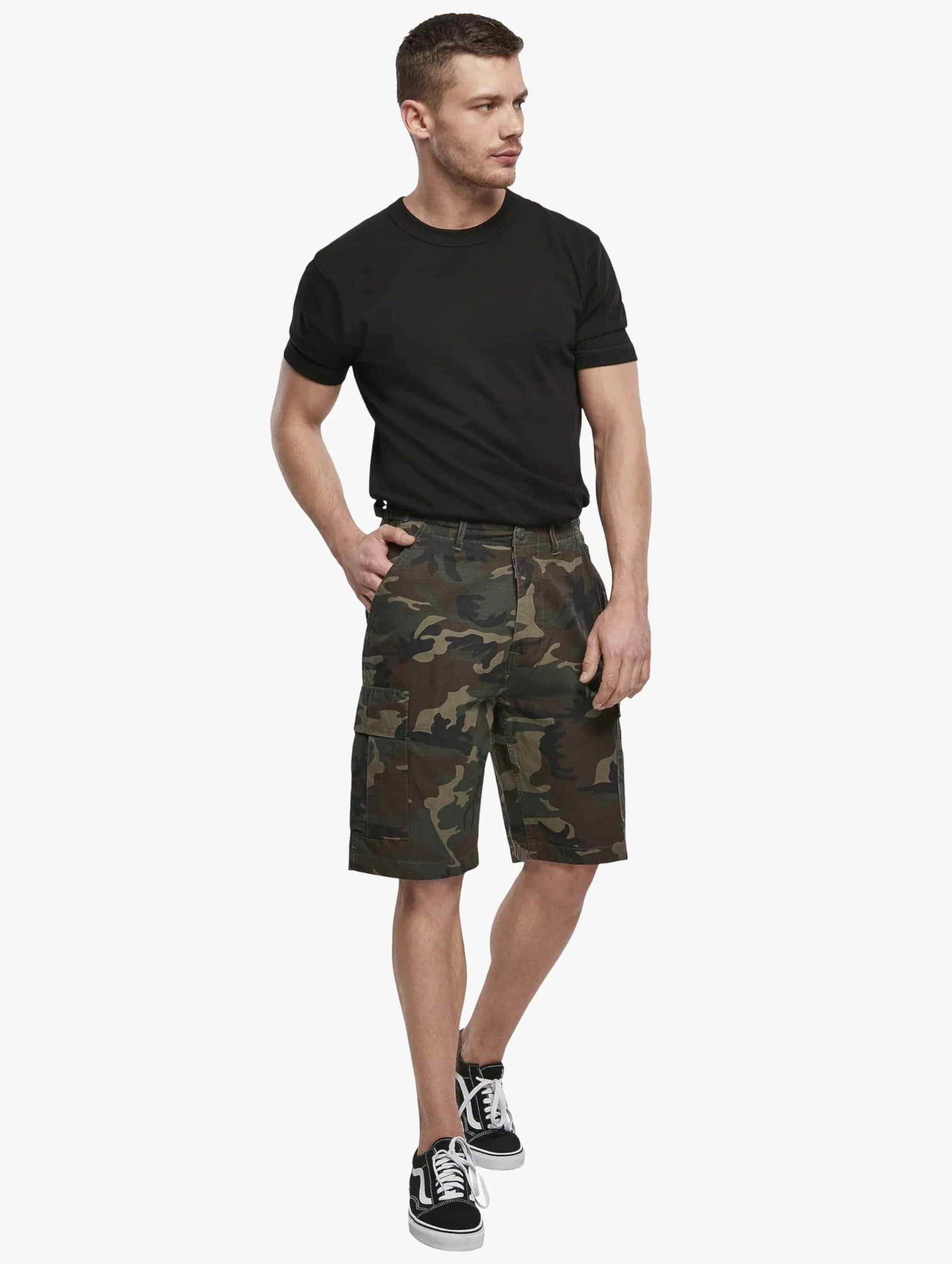 Brandit Bdu Ripstop Shorts - Szorty cargo Mężczyźni