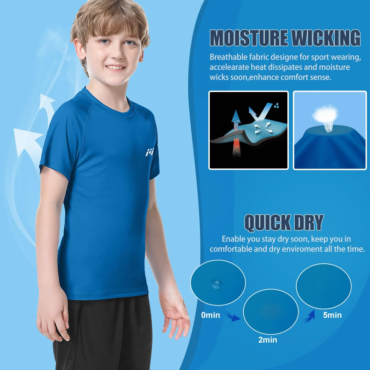 MEETWEE Rash Guard — koszulka Chłopcy Boys Rash Guard-up2stk